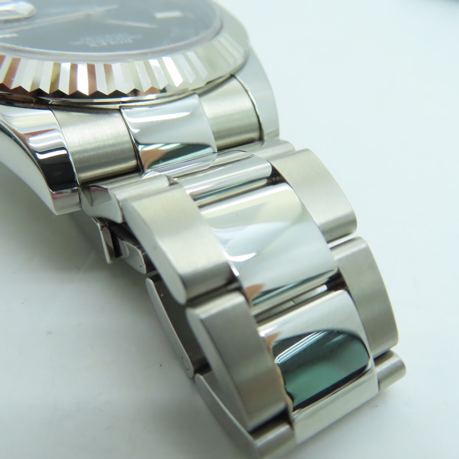 ROLEX Oyster Perpetual不锈钢手表自动机芯灰色