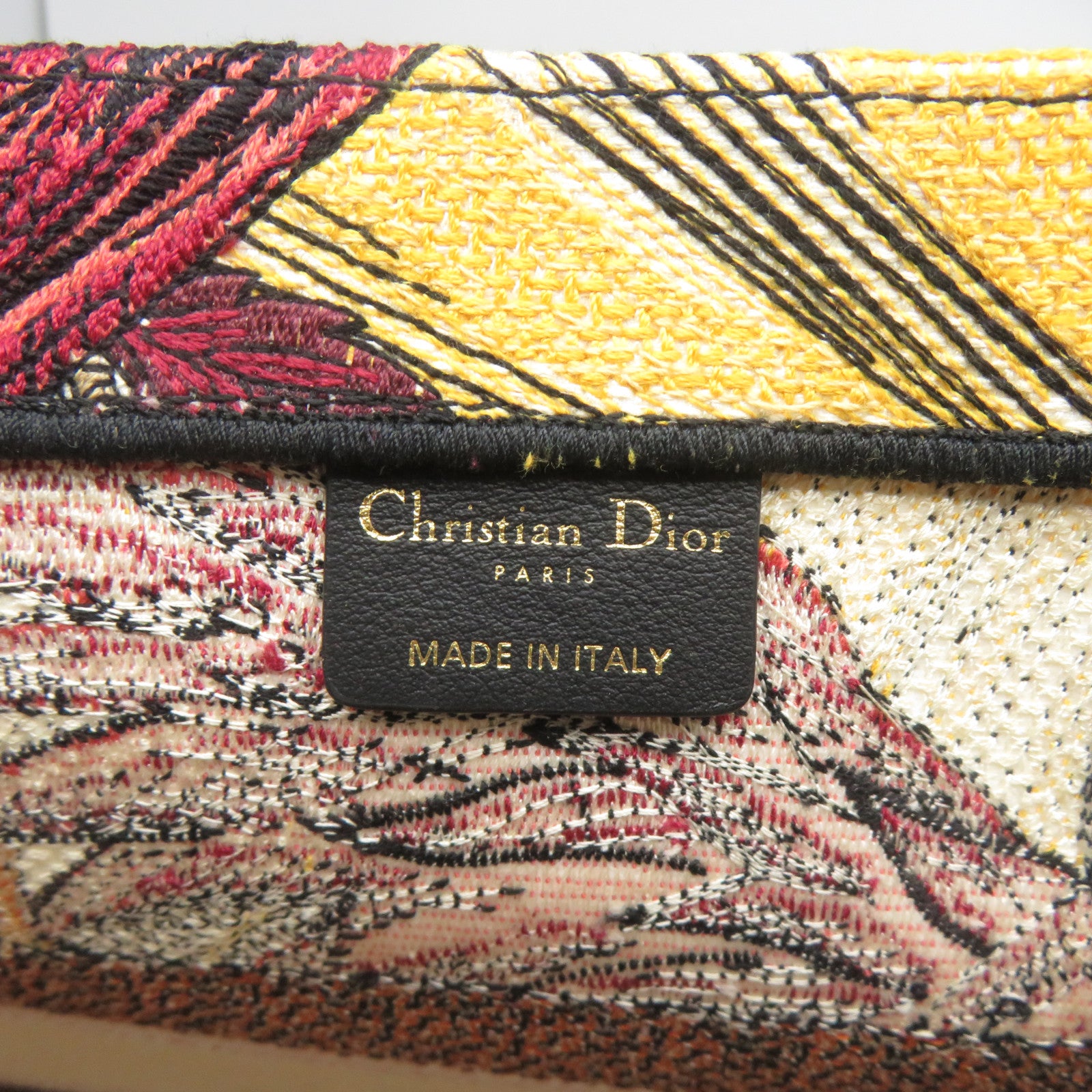 Dior 帆布Book Tote Bag手挽袋紅色/橙色
