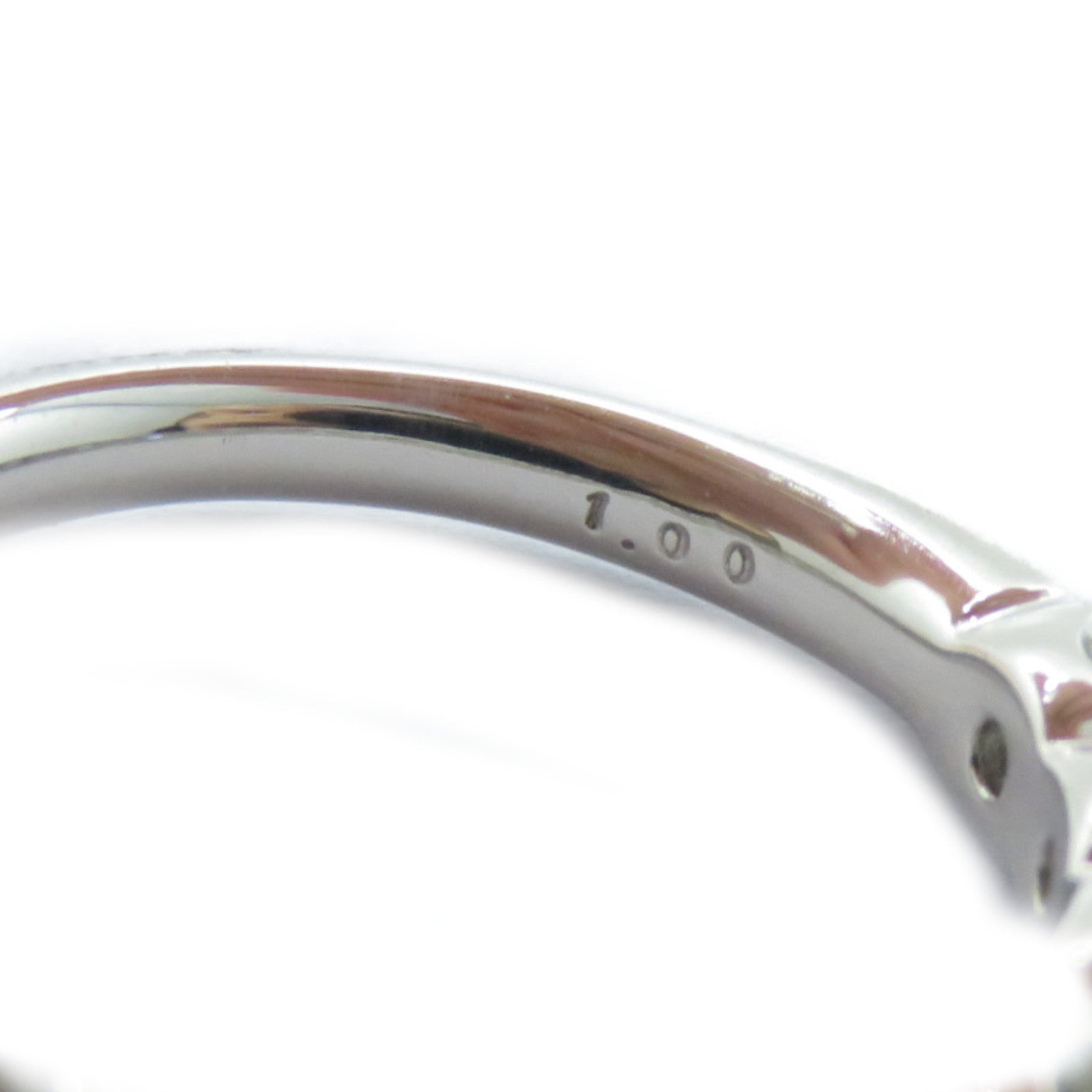 JEWELRY PT950鉑金Diamond RIng 1.00ct鑽石戒指US#3.75