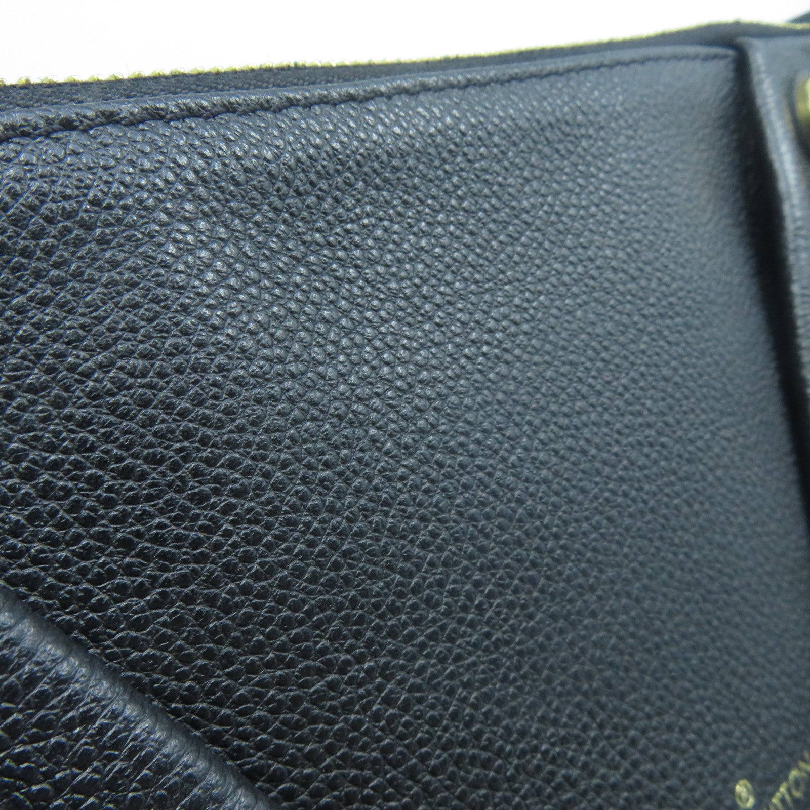LOUIS VUITTON Monogram Empreinte V Tote Bag金扣手挽肩背兩用袋黑色