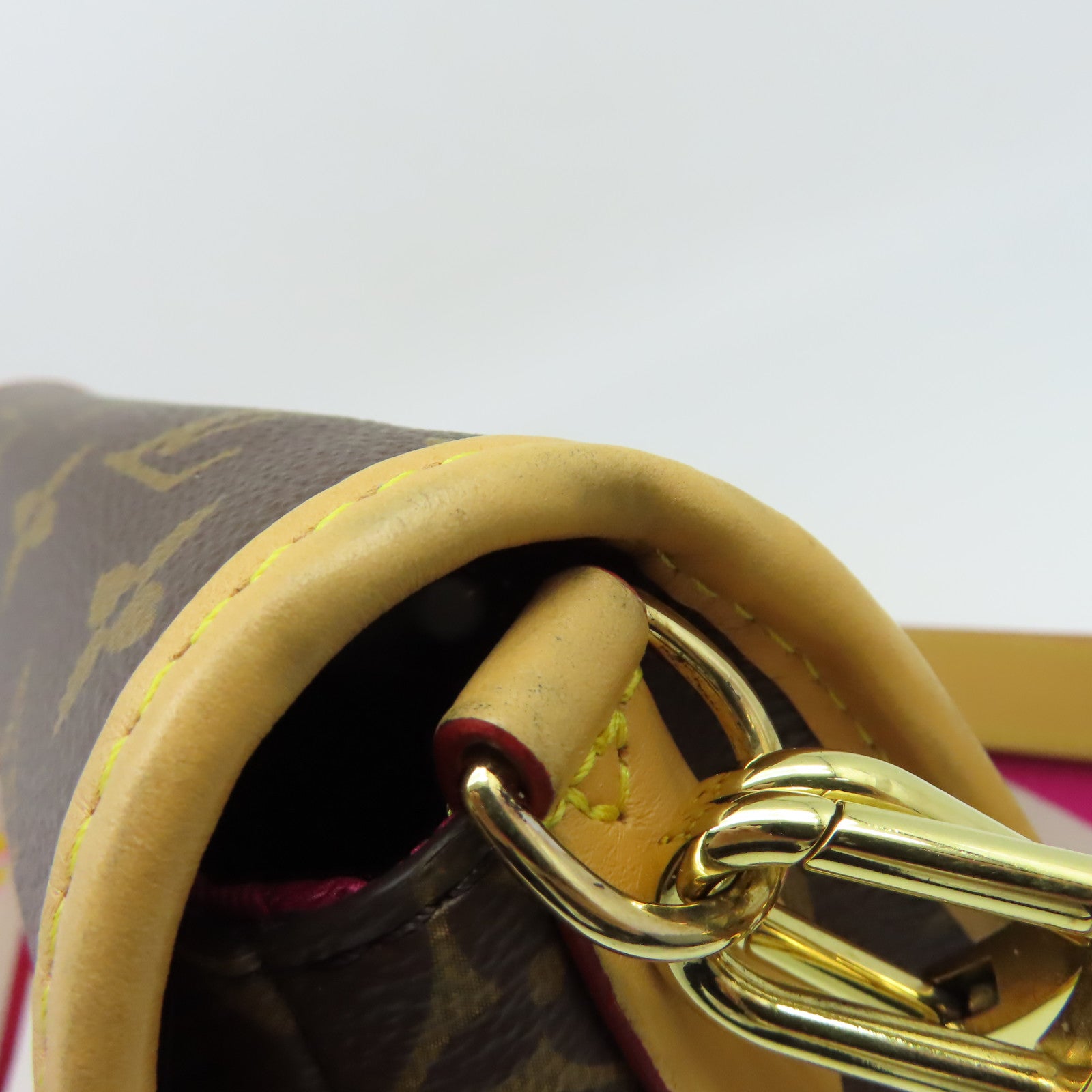 LOUIS VUITTON Monogram Diane金扣手挽肩背兩用袋啡色