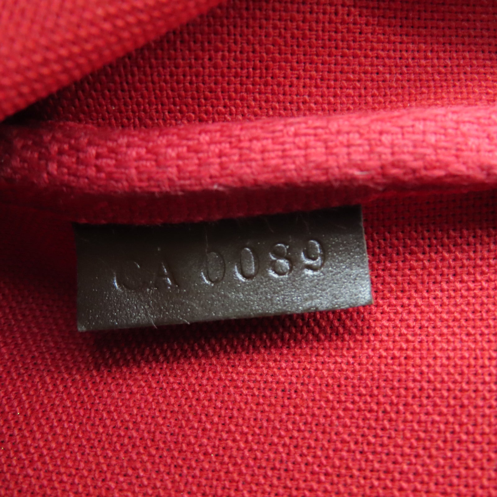 LOUIS VUITTON Damier Accessories Pouch金扣化妝袋啡色