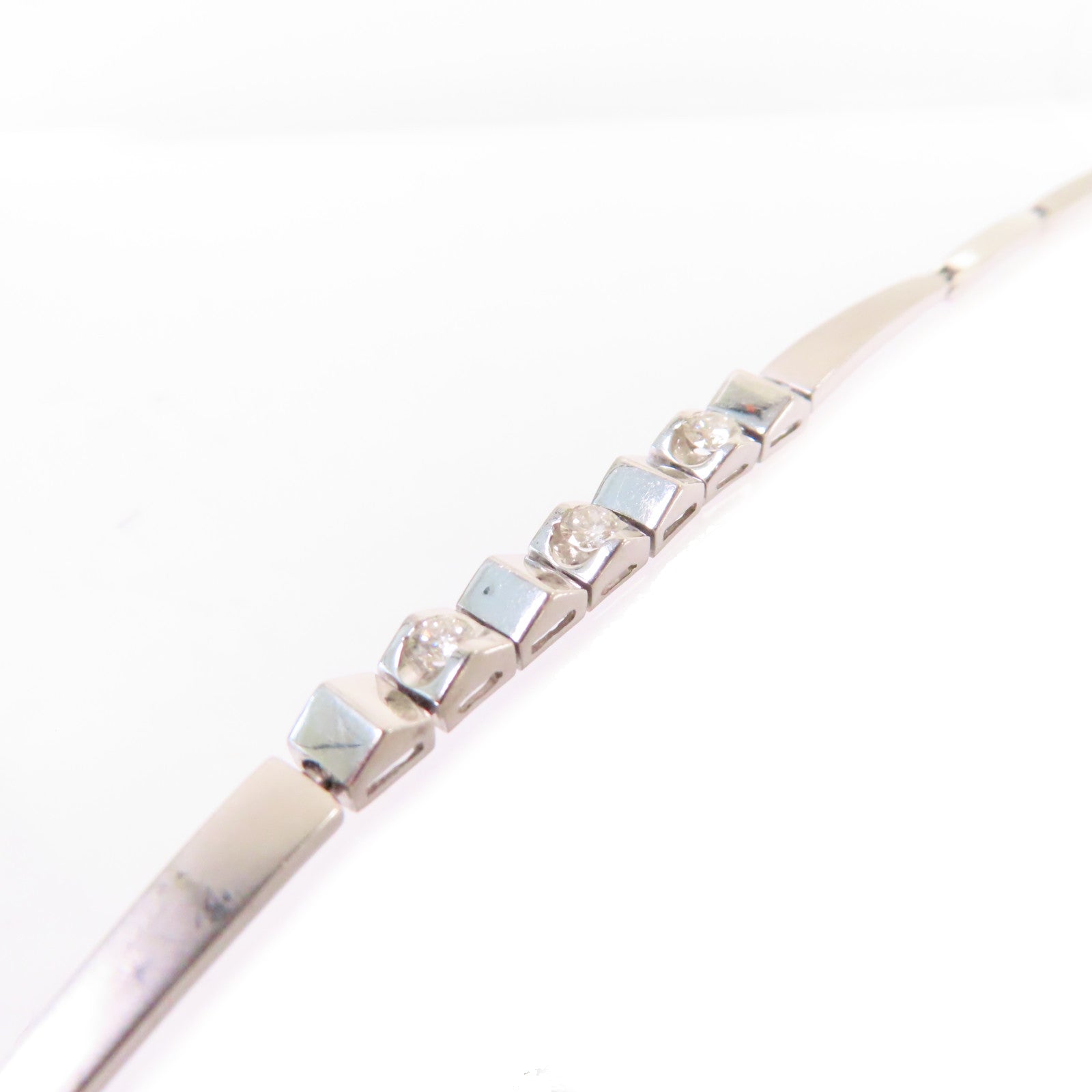 JEWELRY PT950鉑金Diamond Bracelet 0.02ct鑽石手鏈