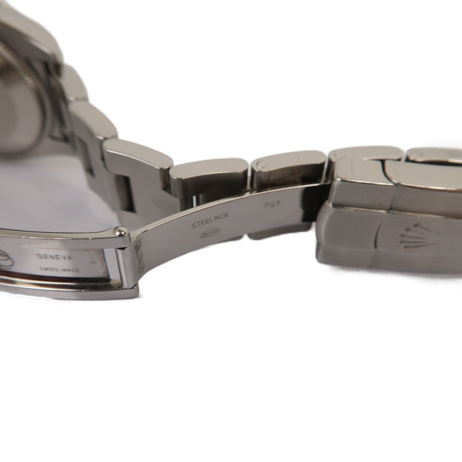 ROLEX Oyster Perpetual不鏽鋼手錶自動機芯藍色