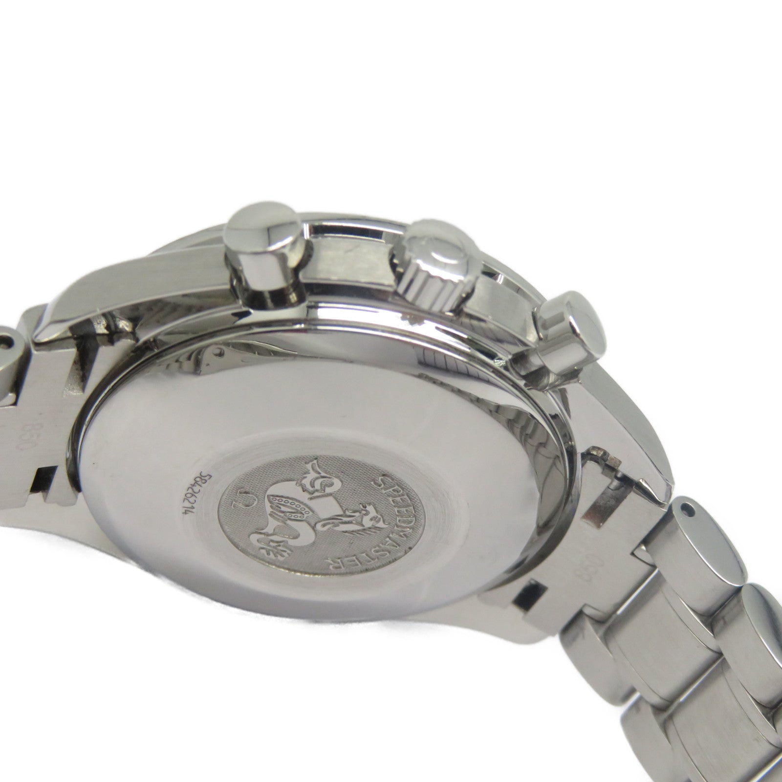 OMEGA Speedmaster Date不鏽鋼手錶自動機芯黑色