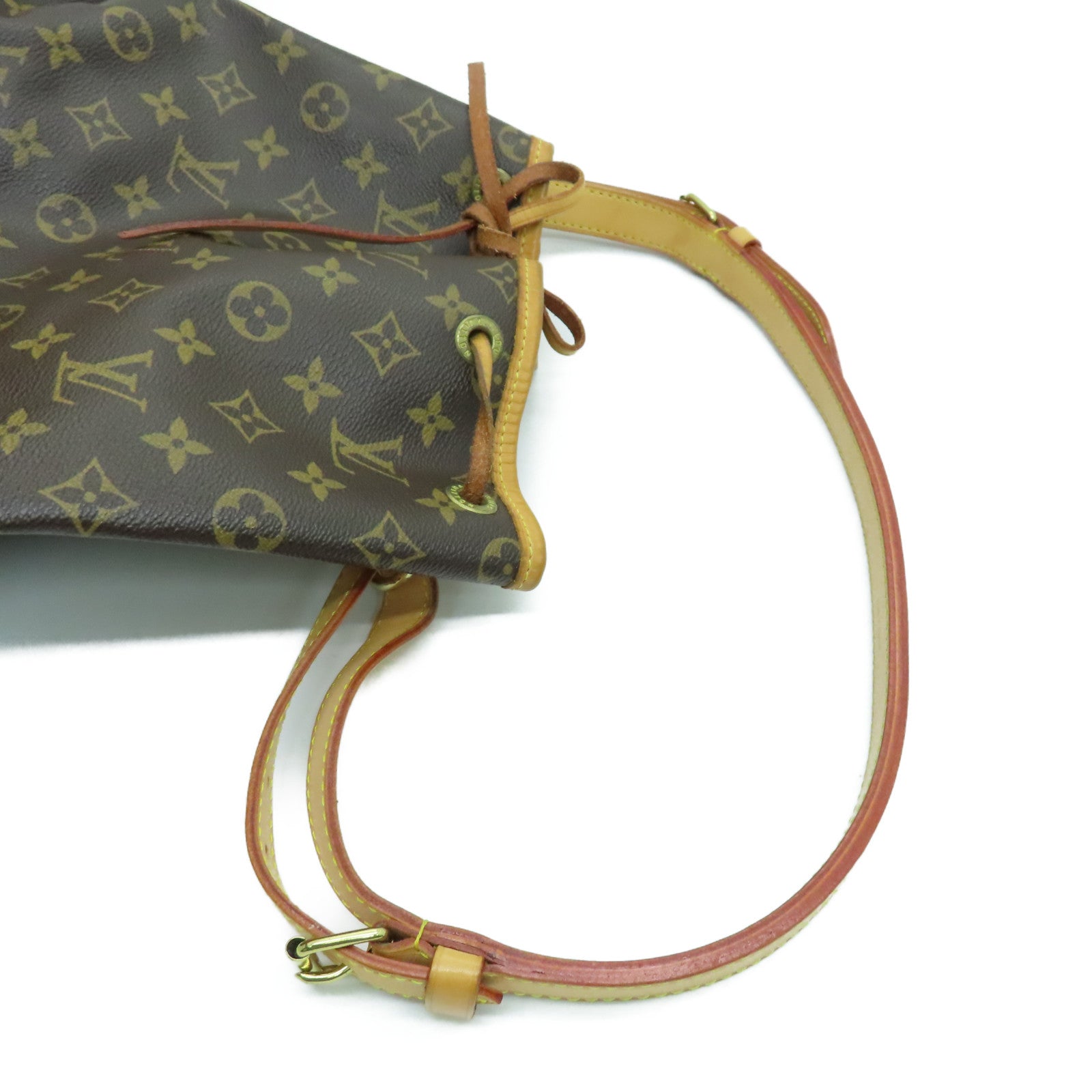 LOUIS VUITTON Monogram Noe金扣肩背袋啡色
