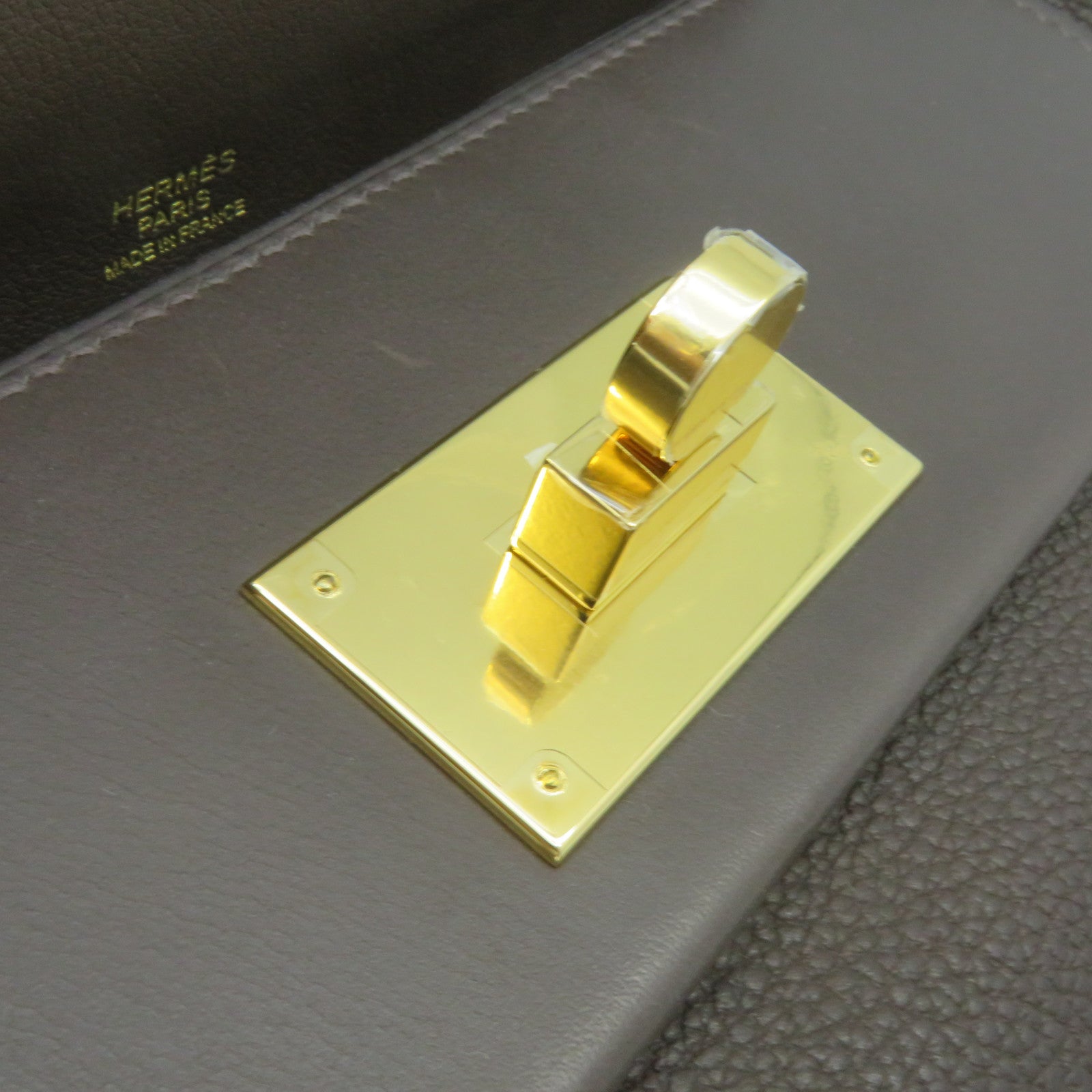 HERMES Togo皮革24/24 29cm 2Way Shoulder Bag金扣手挽肩背兩用袋Two Tone啡色