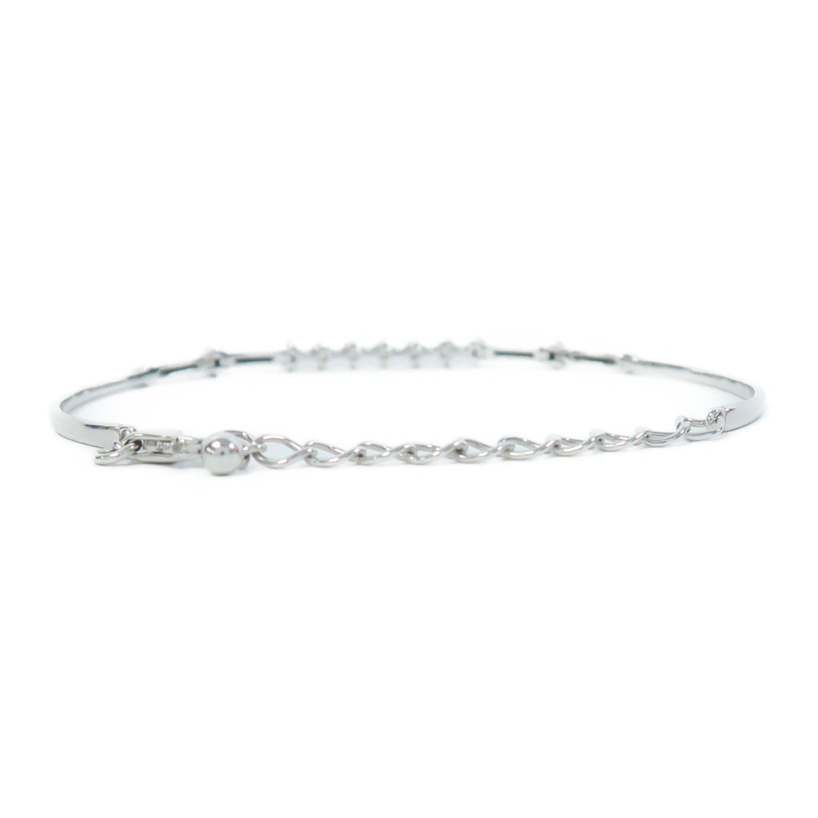 JEWELRY 18K白金Diamond Bracelet 0.35ct鑽石手鏈