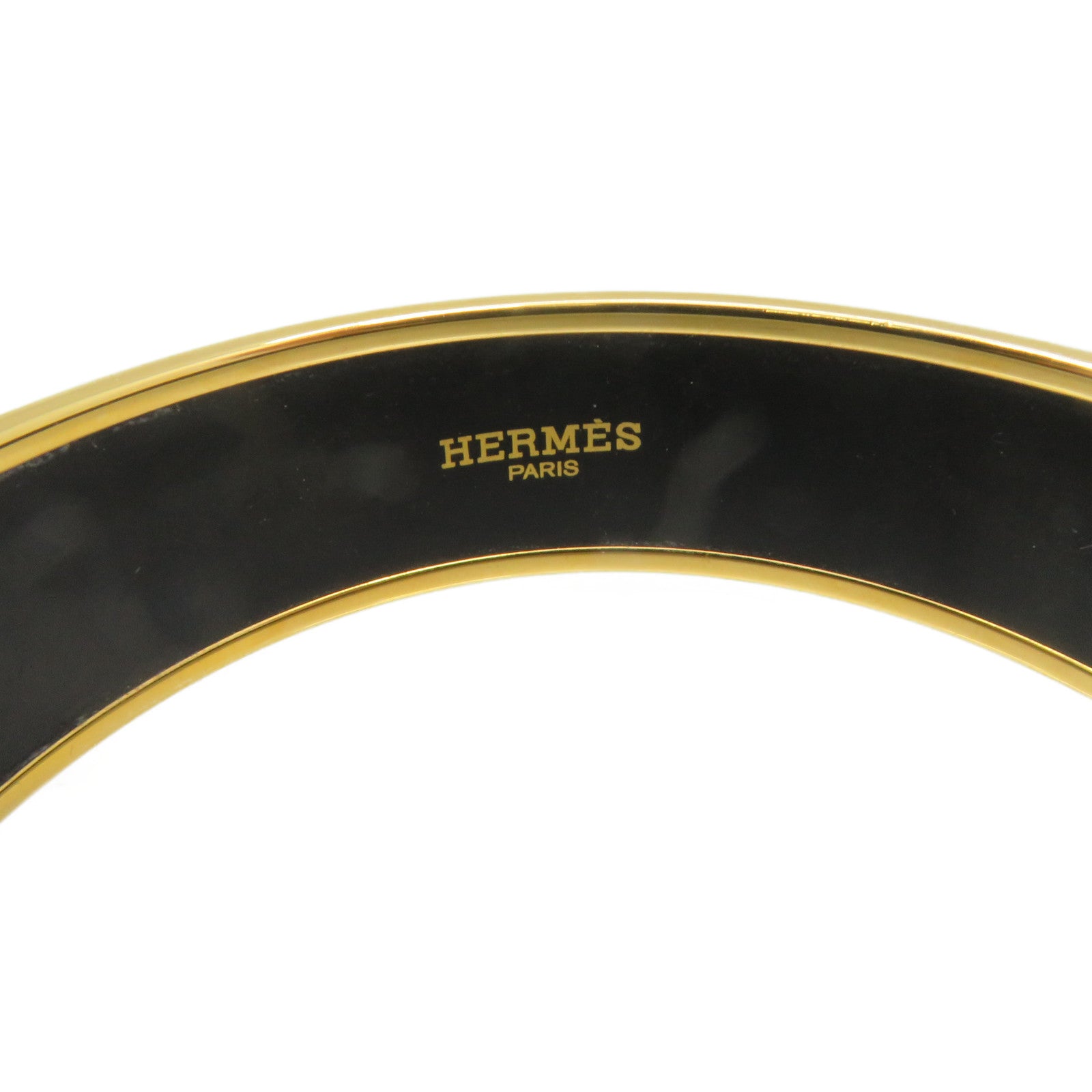 HERMES 【激減優惠】金屬/琺瑯Bangle手鐲金色/啡色/彩色