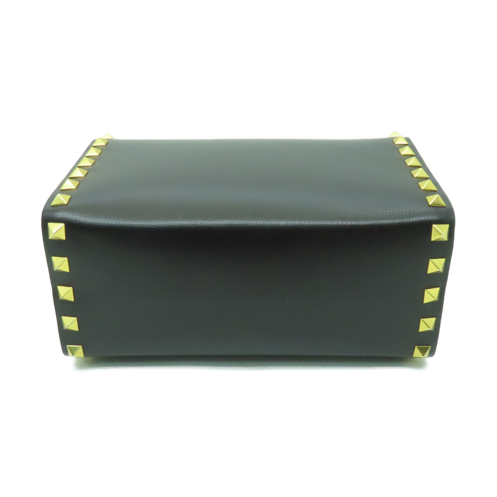 Valentino 牛皮皮革2way Shoulder Bag金扣手挽肩背兩用袋黑色