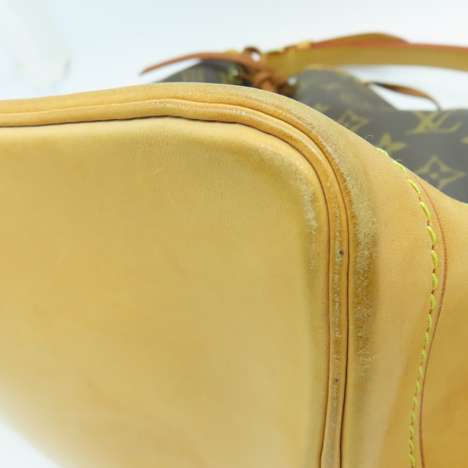 LOUIS VUITTON Monogram Noe金扣肩背袋啡色