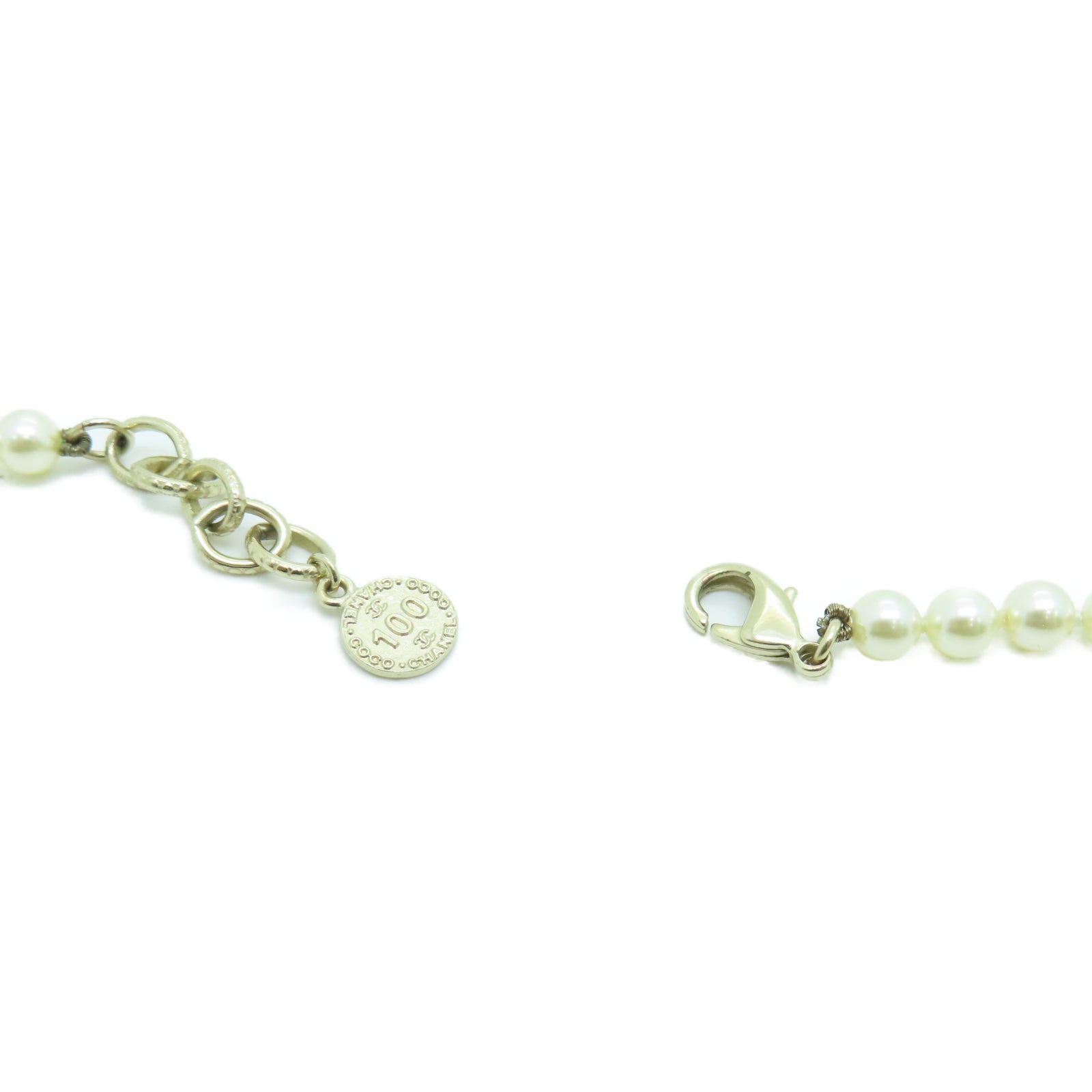 CHANEL 金属Necklace项链金色