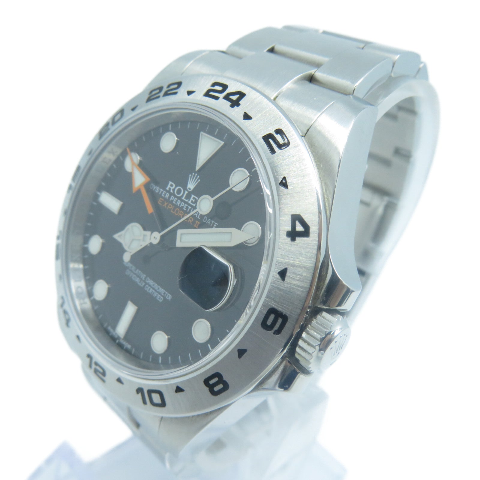 ROLEX Explorer II 42mm不鏽鋼手錶自動機芯黑色