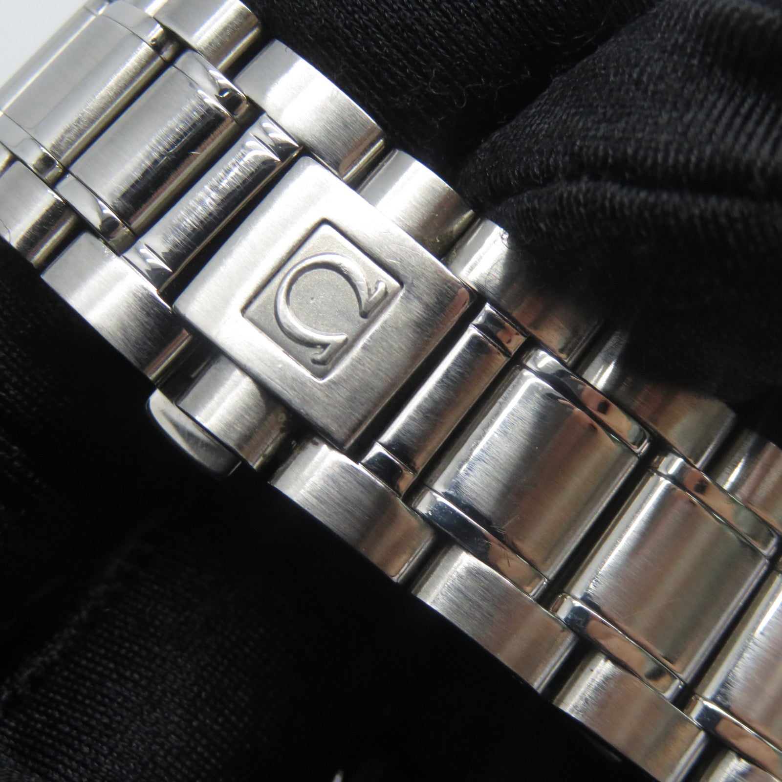 OMEGA Speedmaster Date不鏽鋼手錶自動機芯黑色