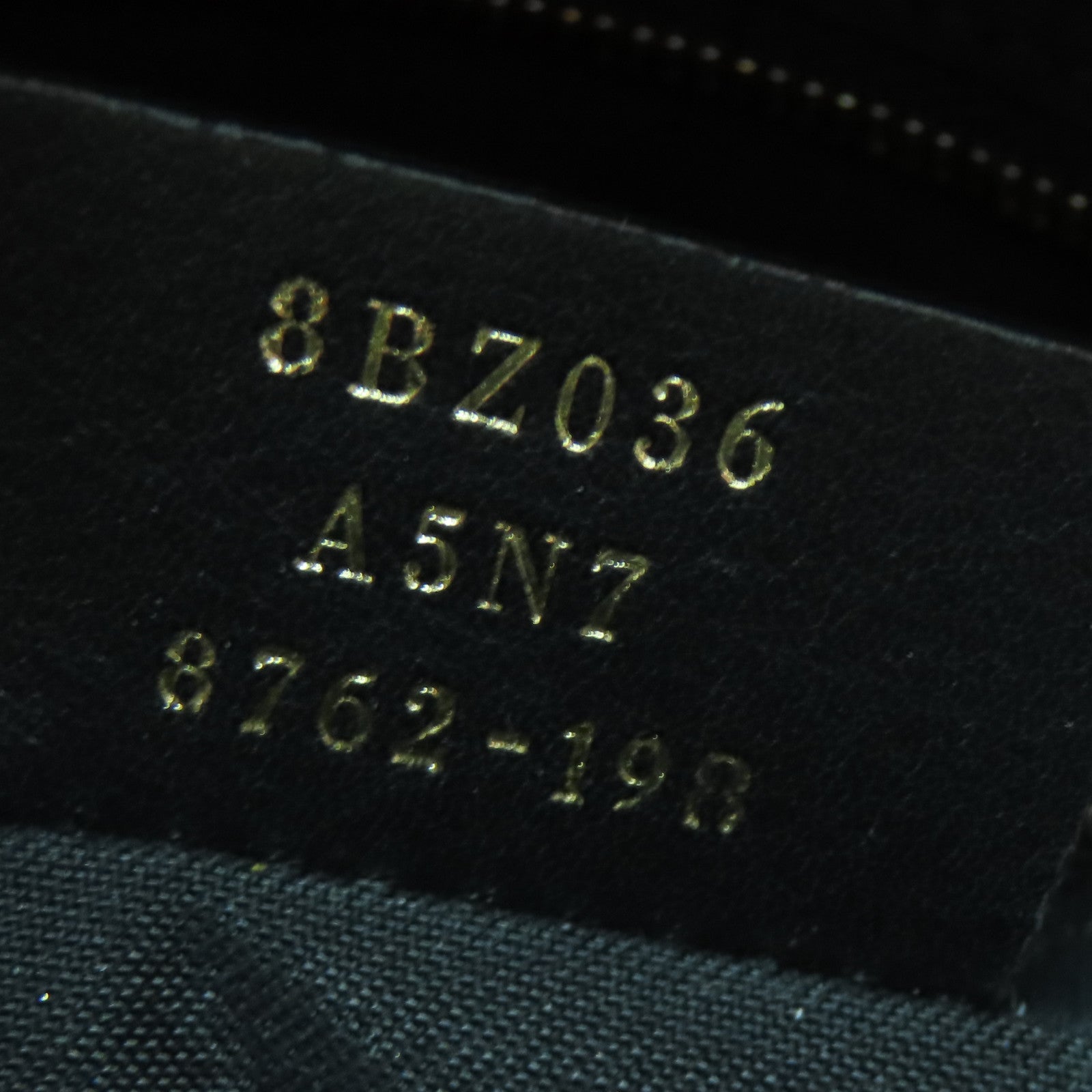 FENDI Coated Canvas Mini BackPack Gold Buckle Backpack Black