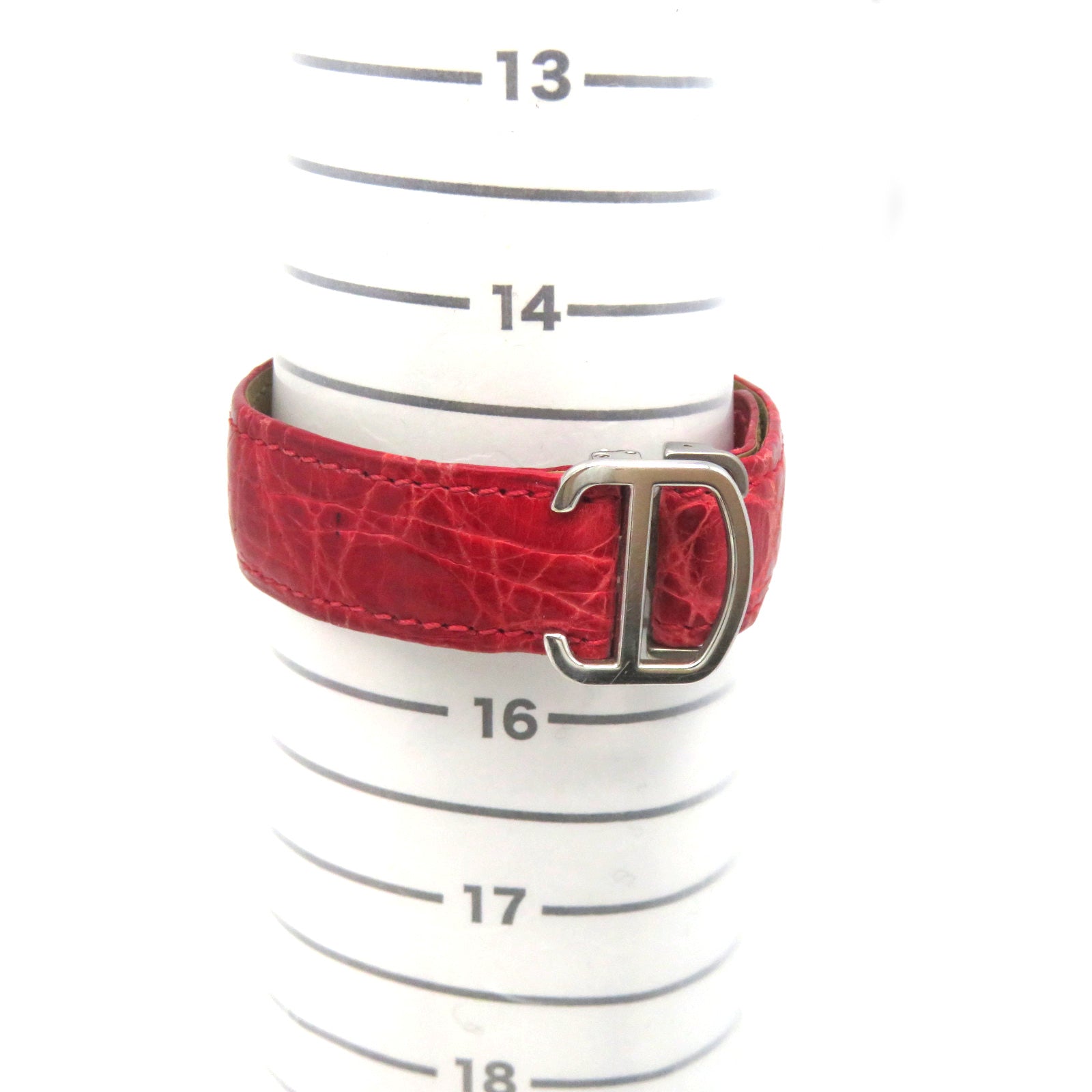 CARTIER Roude Solo de Cartier Watch不鏽鋼/皮帶石英機芯手錶米白色