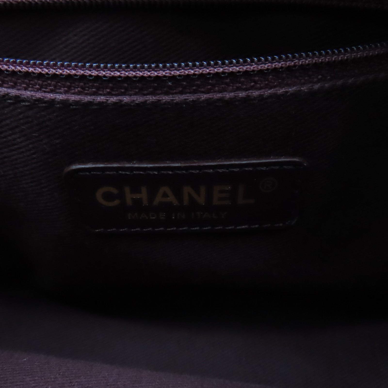 CHANEL 牛皮皮革Shoulder Bag金扣鏈帶肩背袋黑色