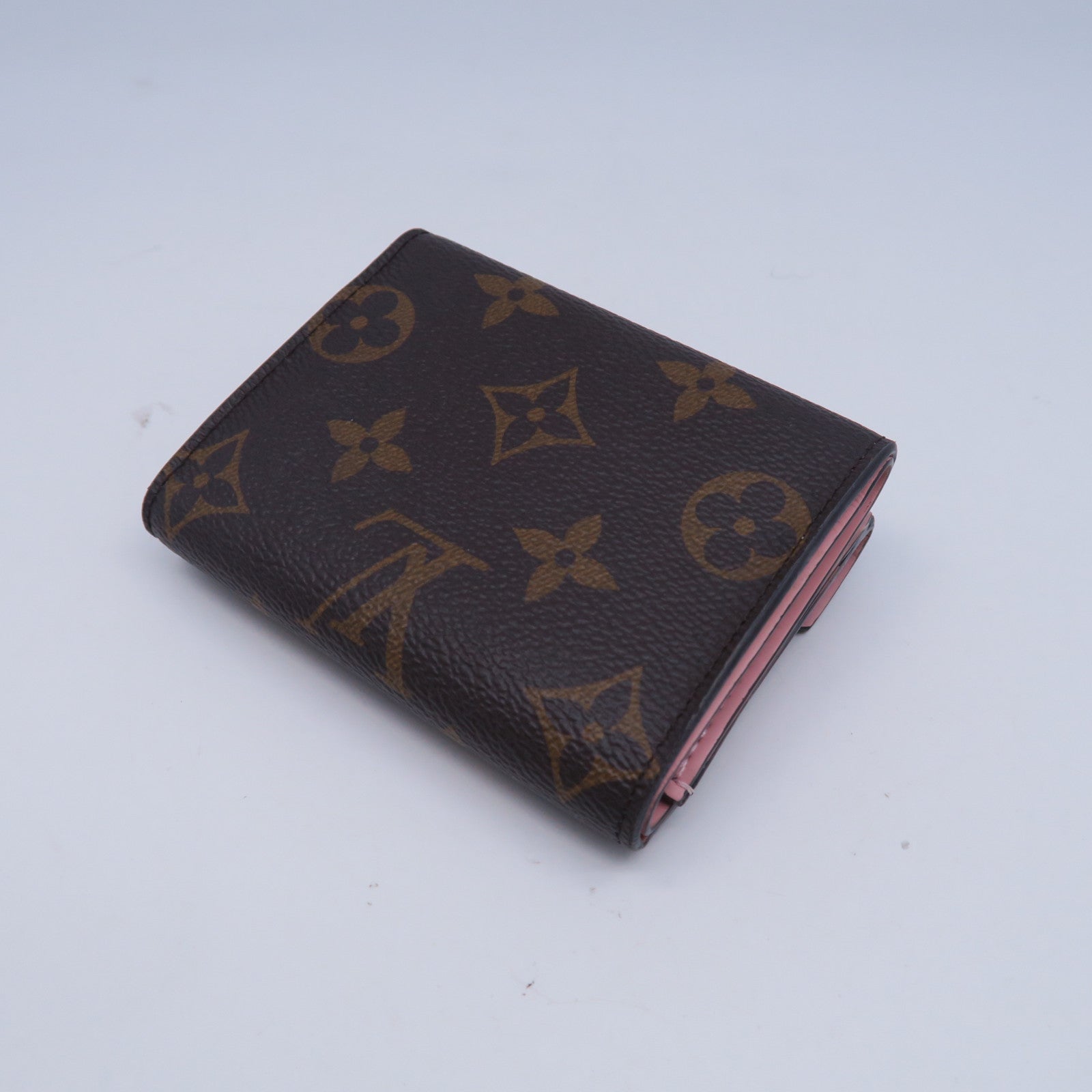 LOUIS VUITTON Monogram Celeste金扣錢包粉紅色