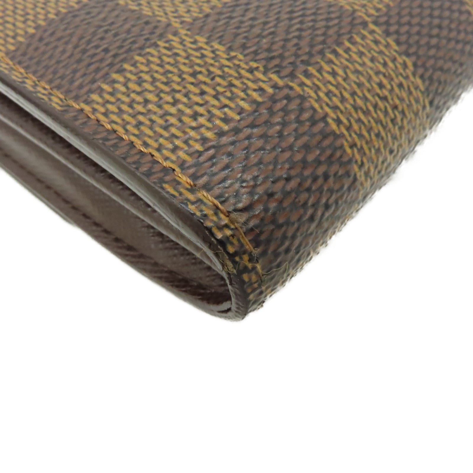 LOUIS VUITTON Damier Portefeuille Sarah Wallet金扣長錢包啡色