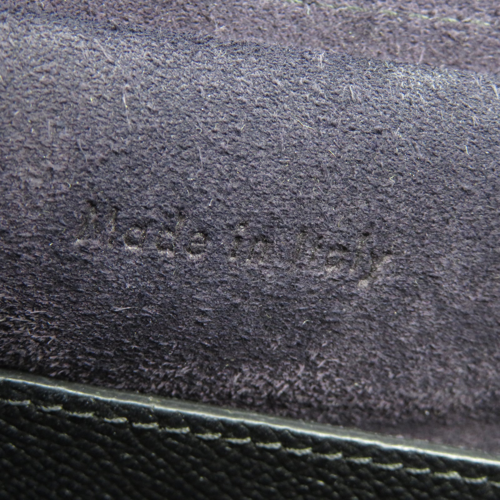 CELINE 牛皮皮革Belt Bag金扣手挽肩背兩用袋黑色