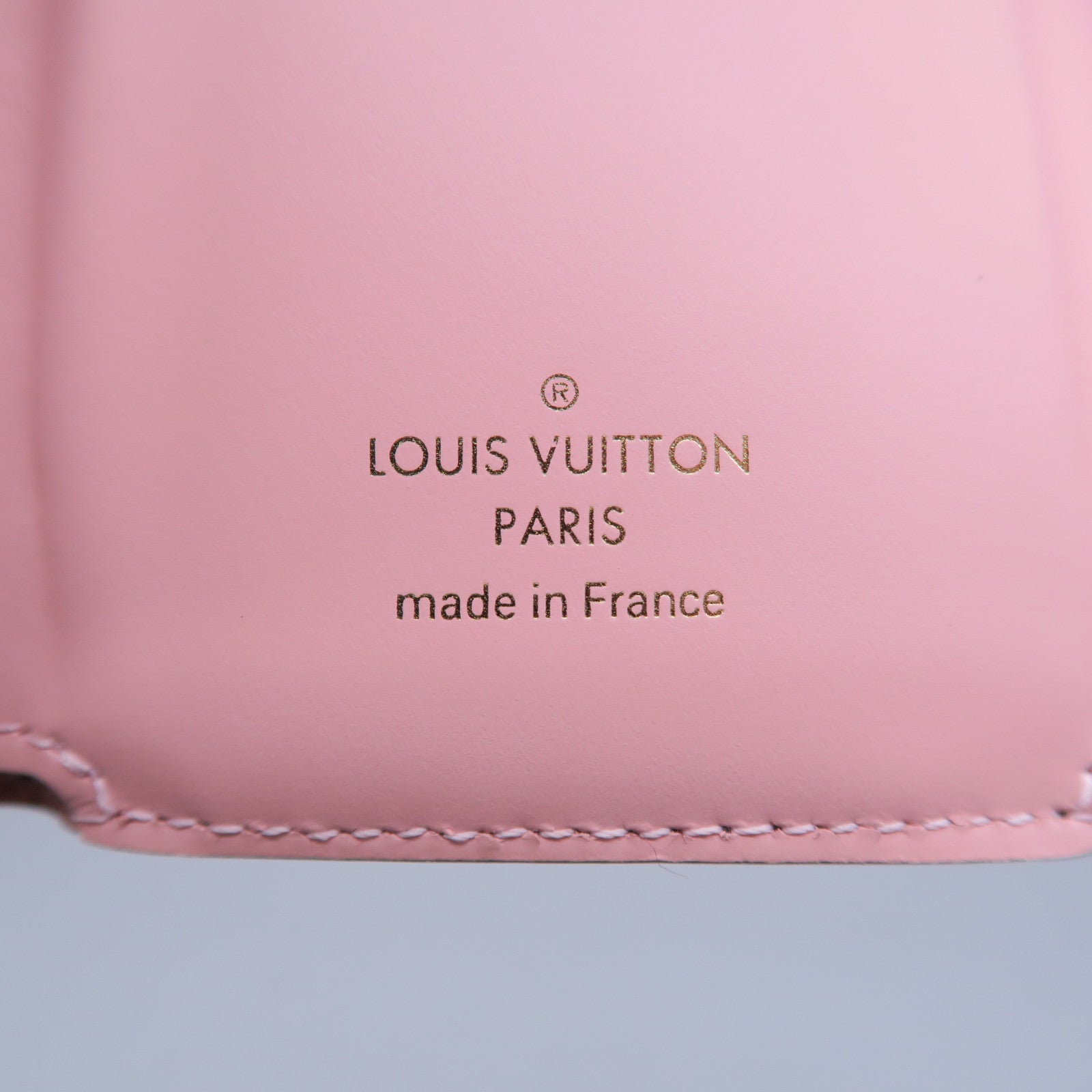 LOUIS VUITTON Monogram Celeste金扣錢包粉紅色