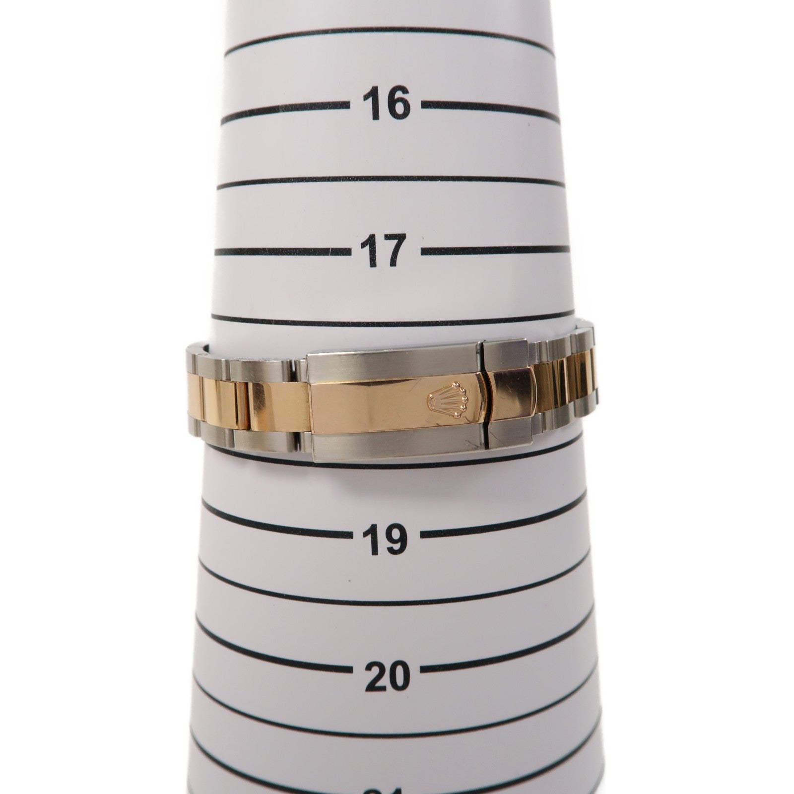 ROLEX Datejust 30mm18K玫瑰金/不鏽鋼手錶自動機芯玫瑰金色
