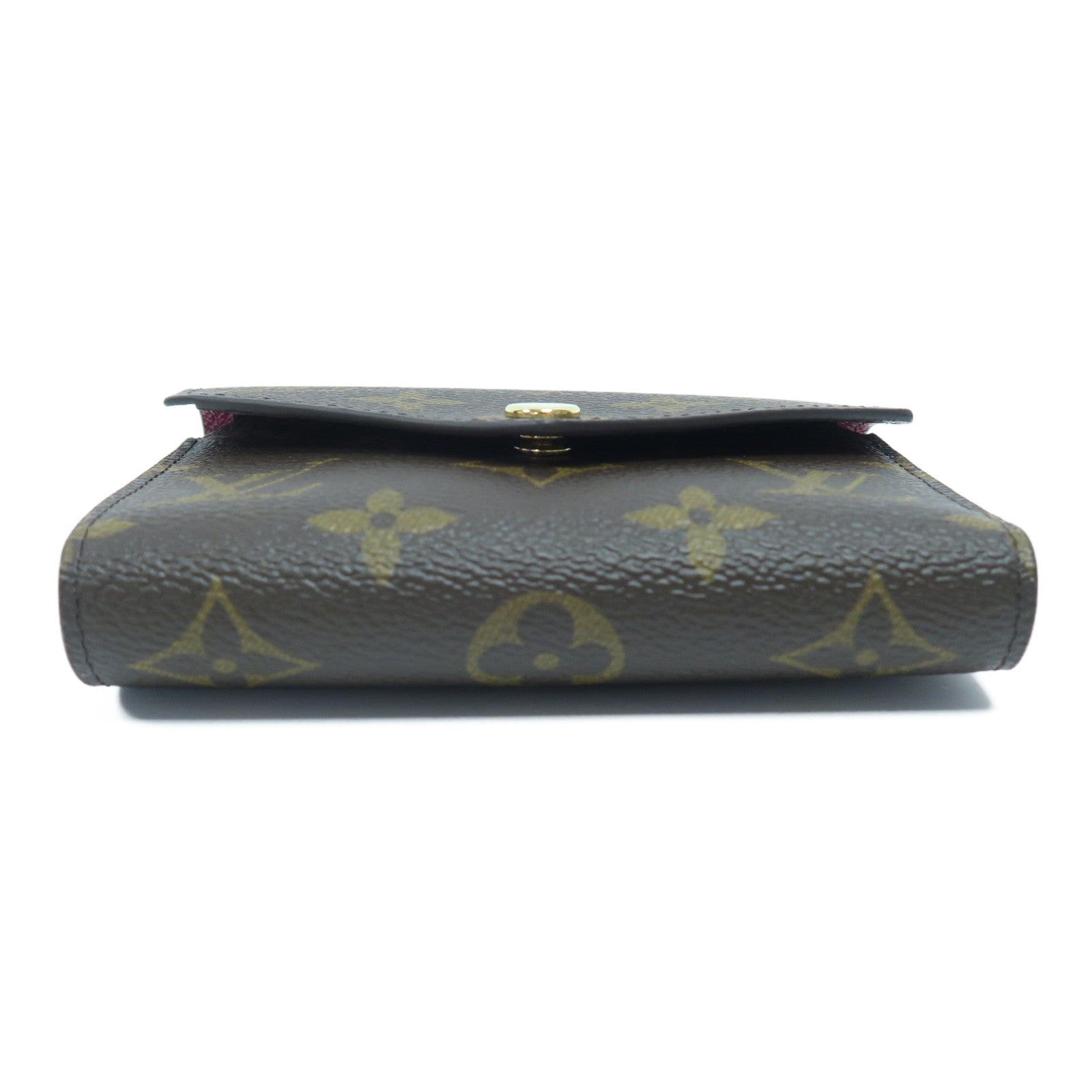 LOUIS VUITTON Monogram Victorine金扣錢包啡色