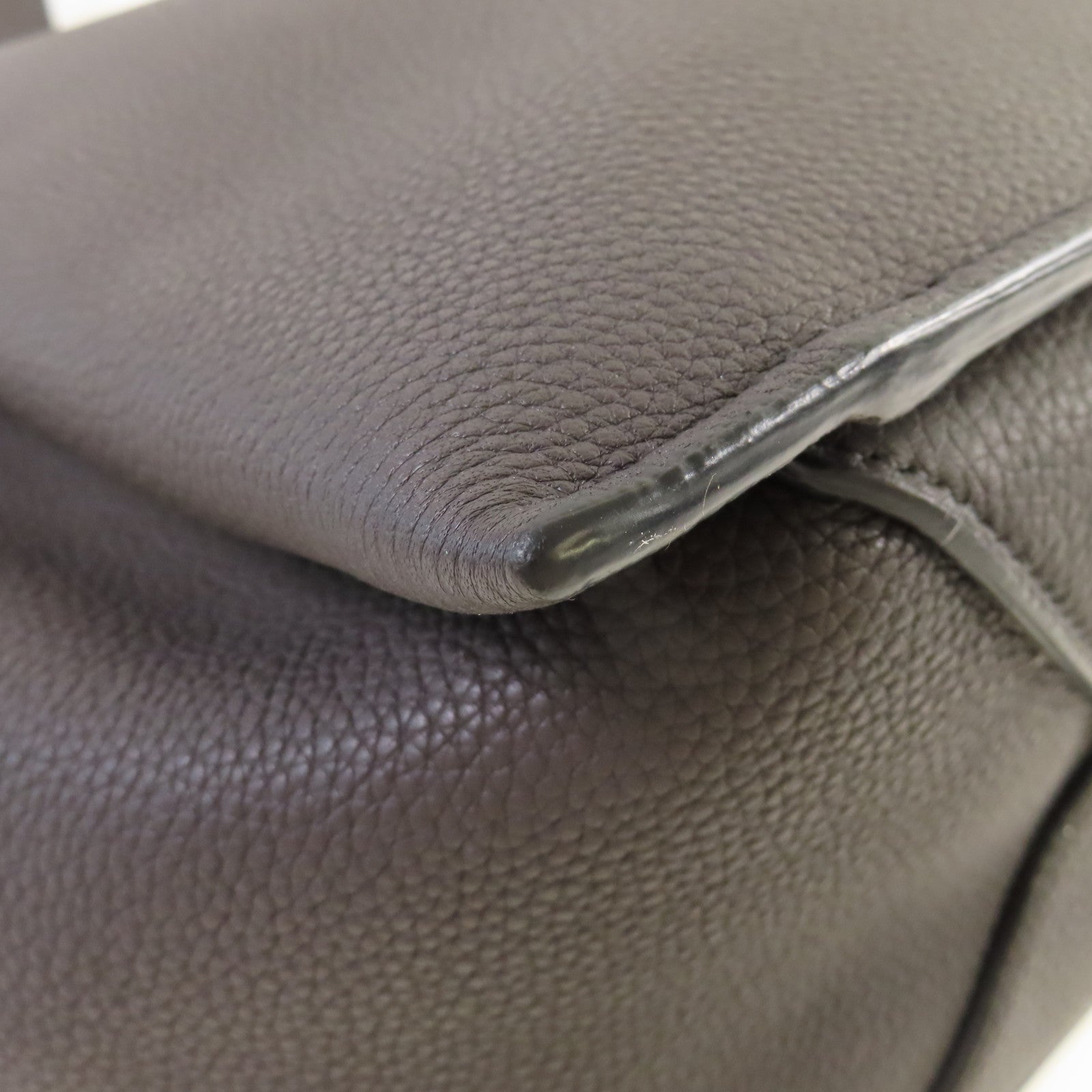 CELINE 牛皮皮革Small Tri-Fold Bag肩背袋碳灰色