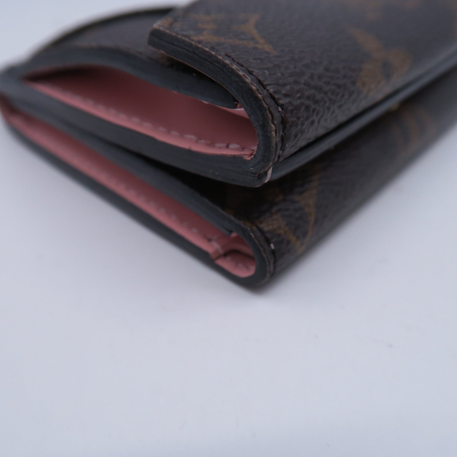 LOUIS VUITTON Monogram Celeste金扣錢包粉紅色