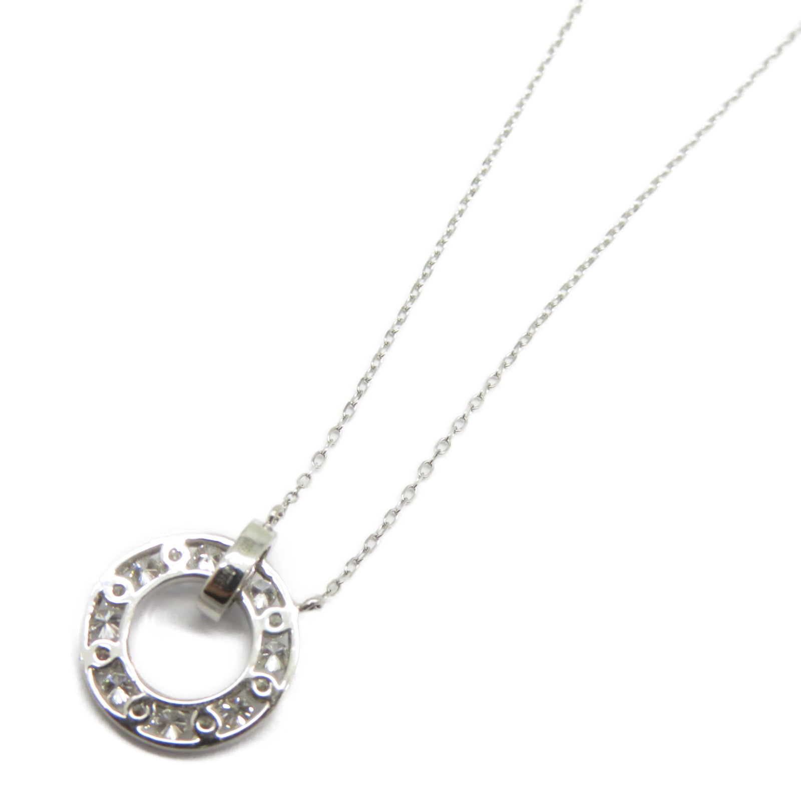 JEWELRY 18K白金Diamond Necklace 0.377ct鑽石項鍊