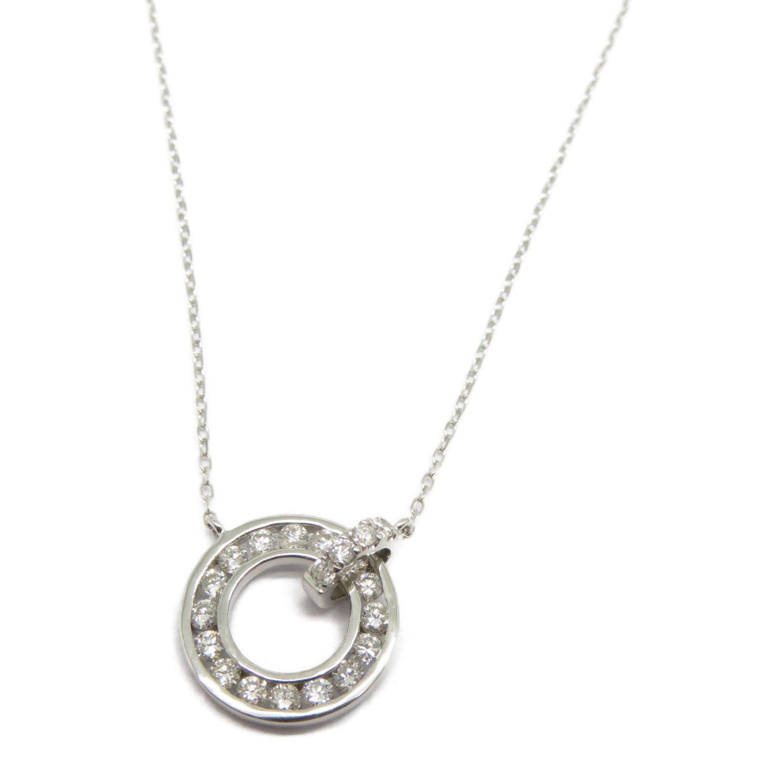 JEWELRY 18K白金Diamond Necklace 0.377ct鑽石項鍊