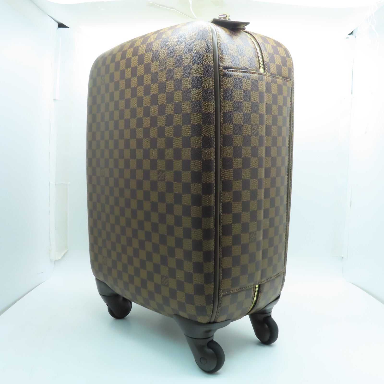LOUIS VUITTON 【激減優惠】Damier Ebene Zephur Luggage金扣行李箱啡色