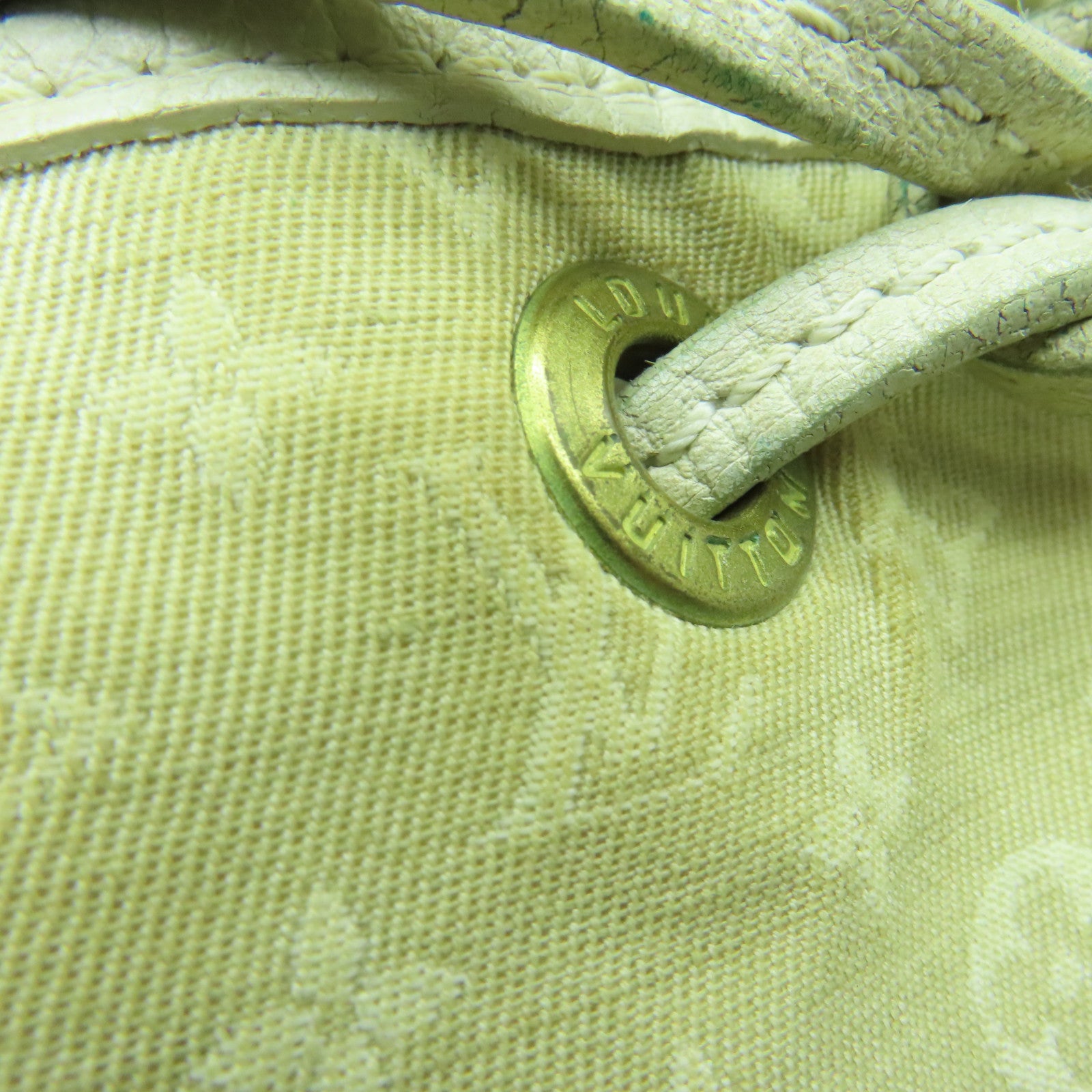 LOUIS VUITTON Monogram Mini Noe金扣肩背袋米色