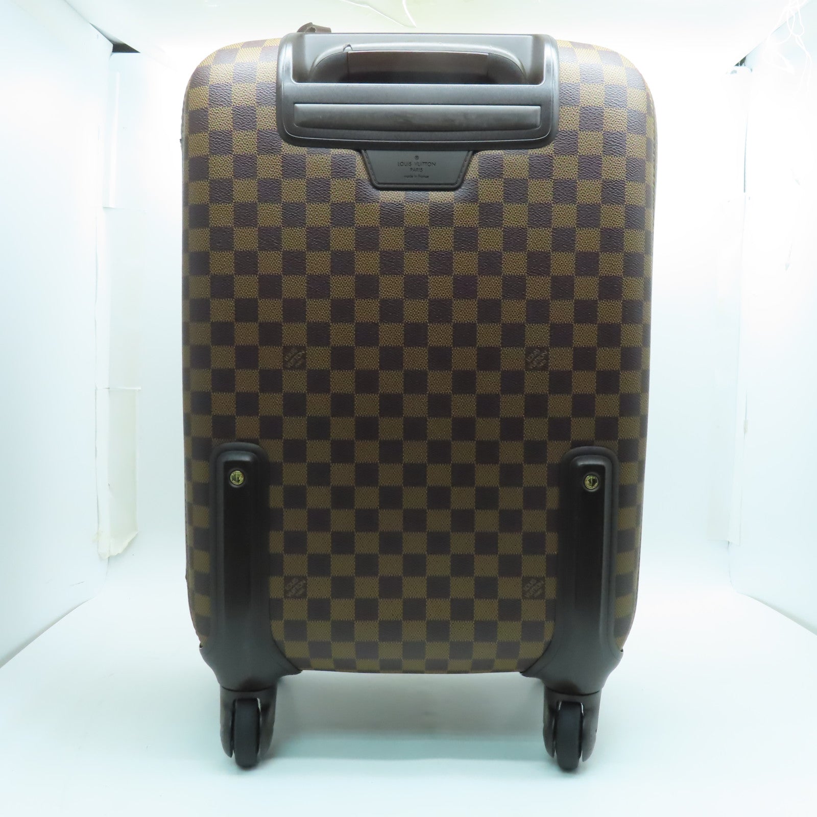 LOUIS VUITTON 【激減優惠】Damier Ebene Zephur Luggage金扣行李箱啡色