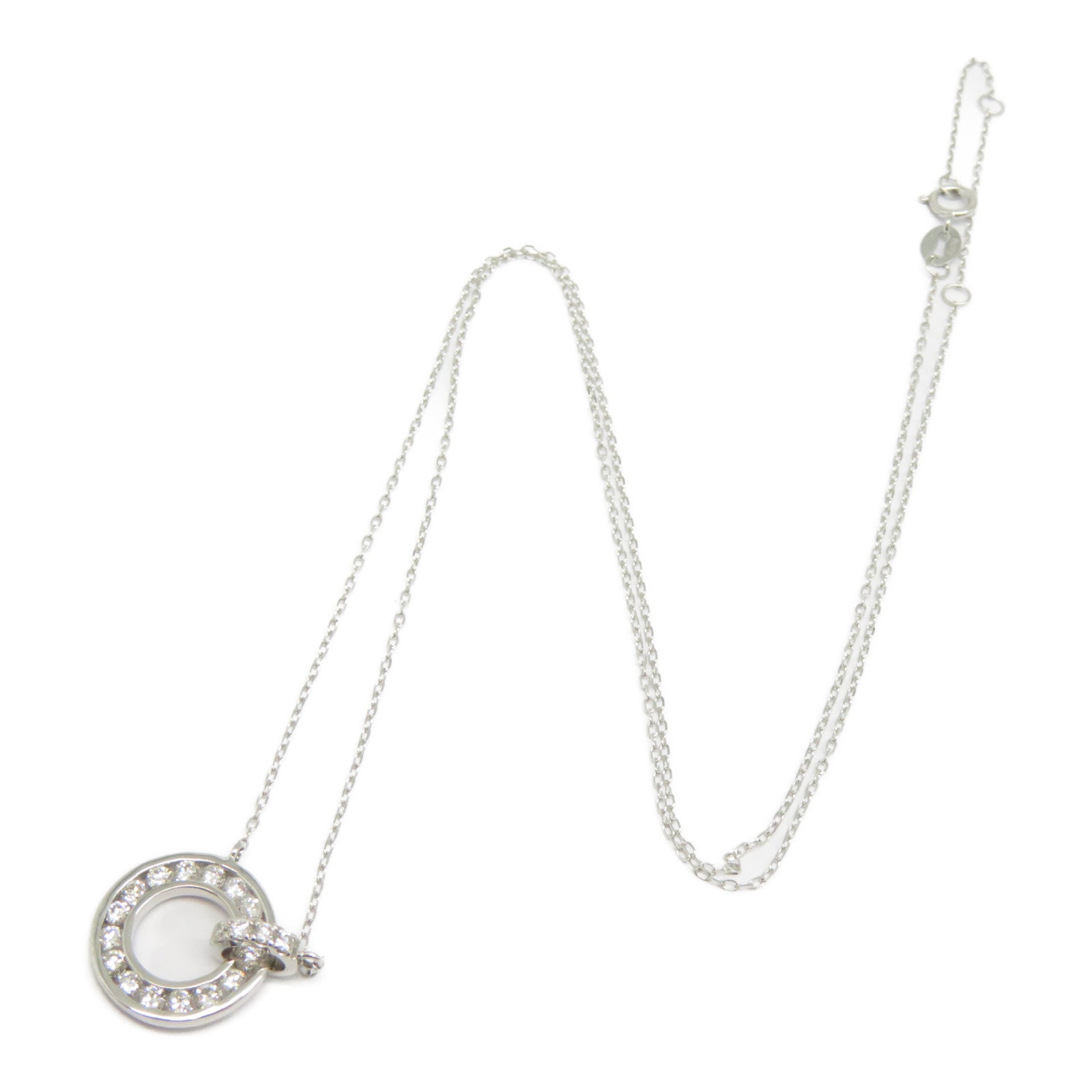 JEWELRY 18K白金Diamond Necklace 0.377ct鑽石項鍊
