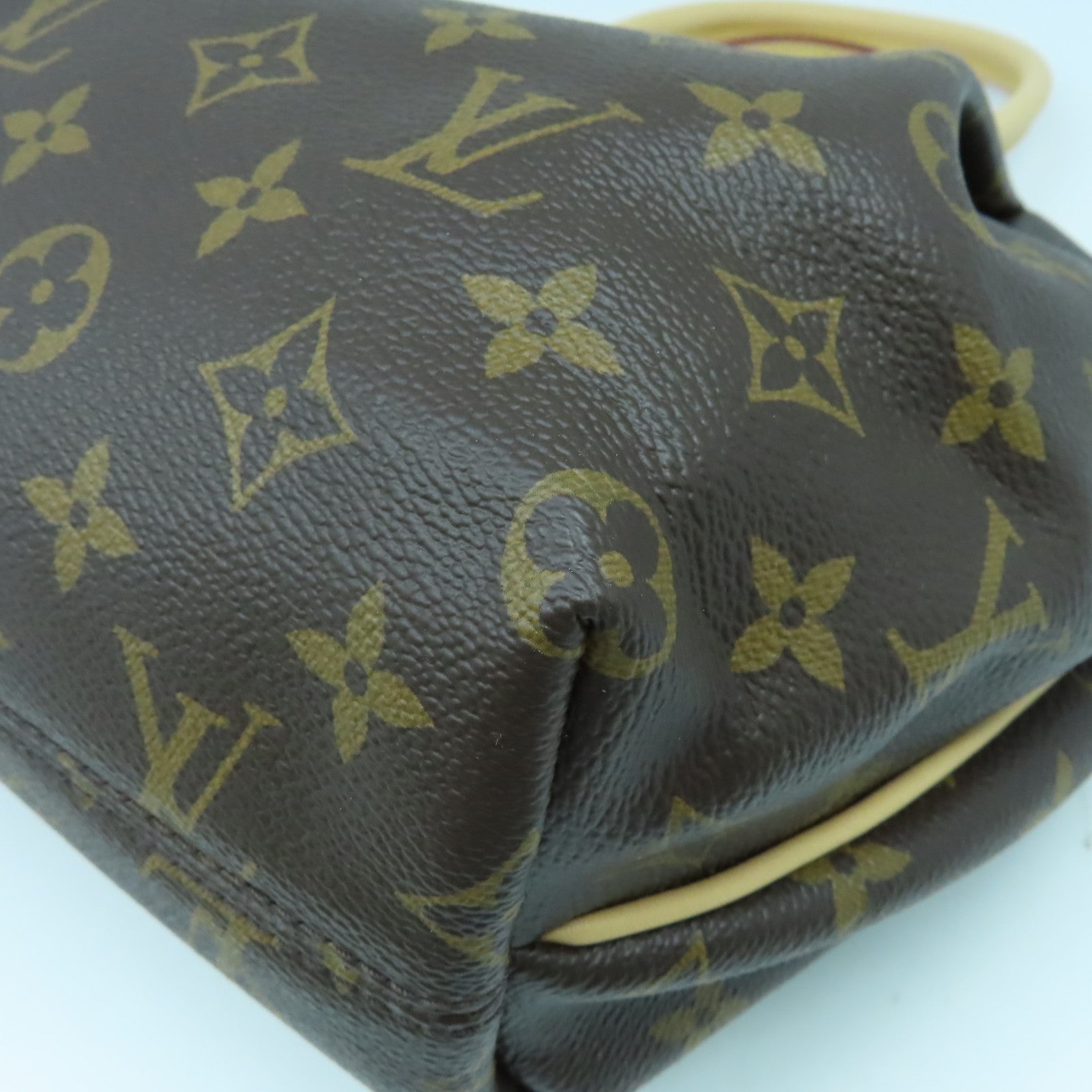 LOUIS VUITTON Monogram Turenne PM金扣手挽肩背兩用袋啡色