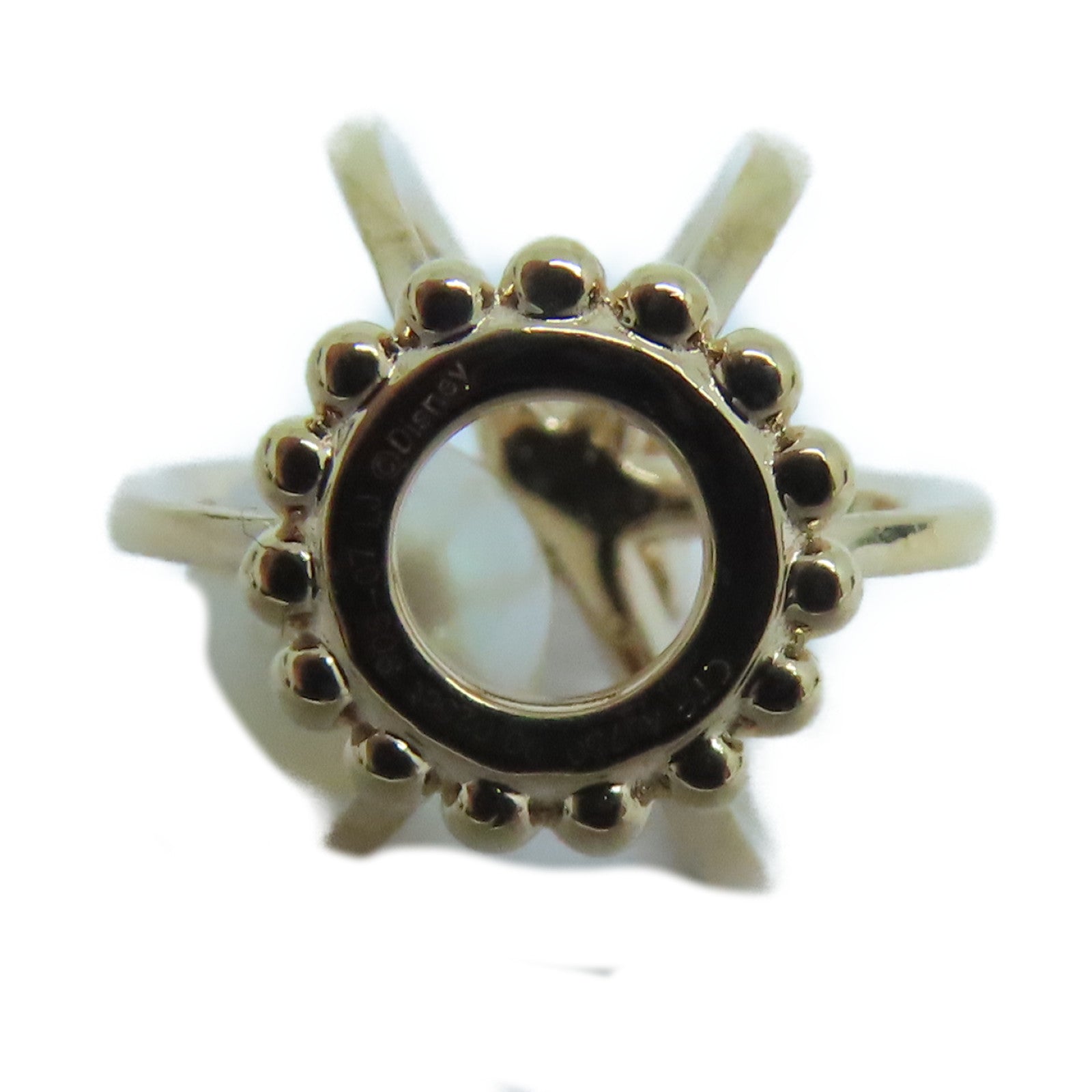 JEWELRY 18K玫瑰金Pendant0.025ct鑽石珍珠吊墜