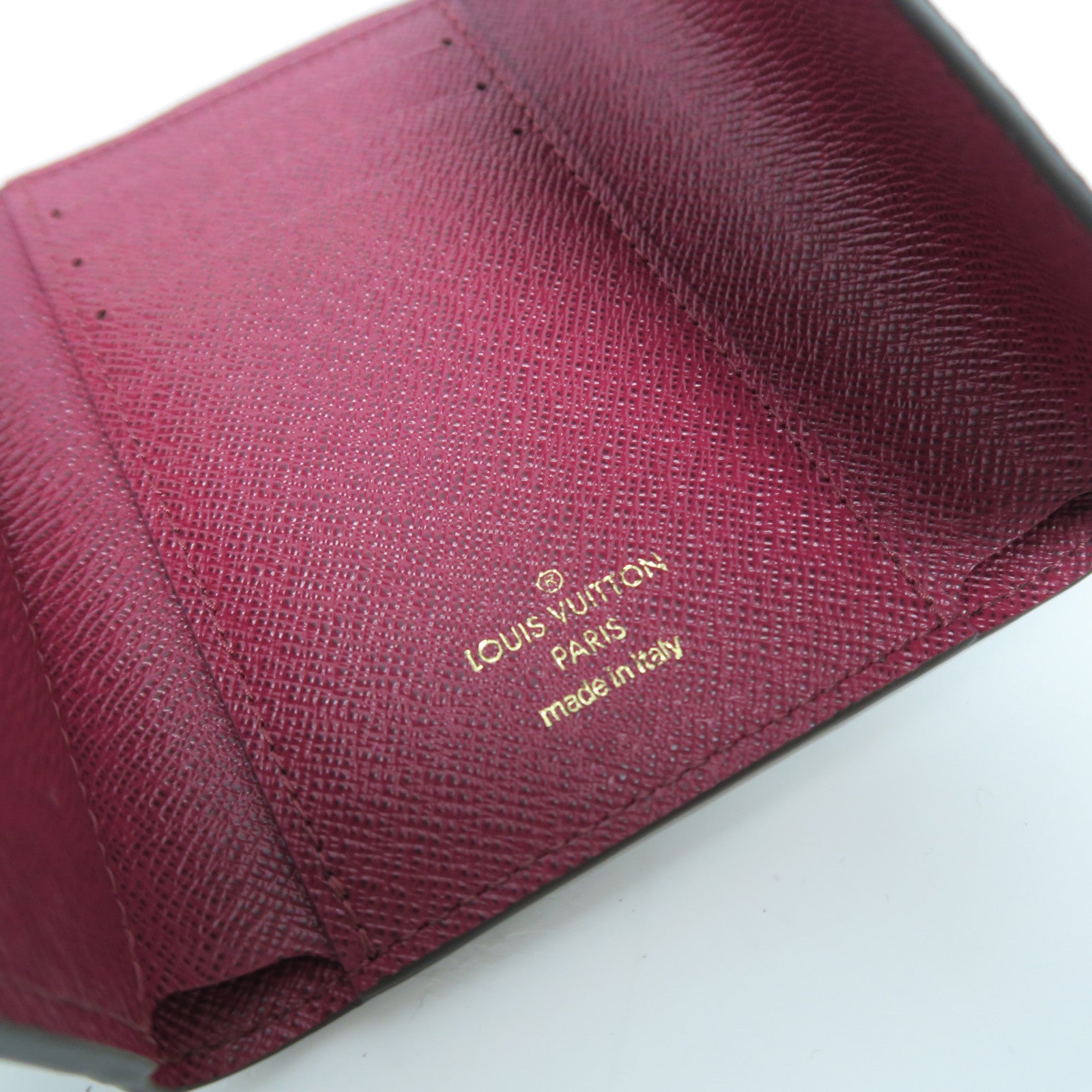 LOUIS VUITTON Monogram Victorine金扣錢包啡色