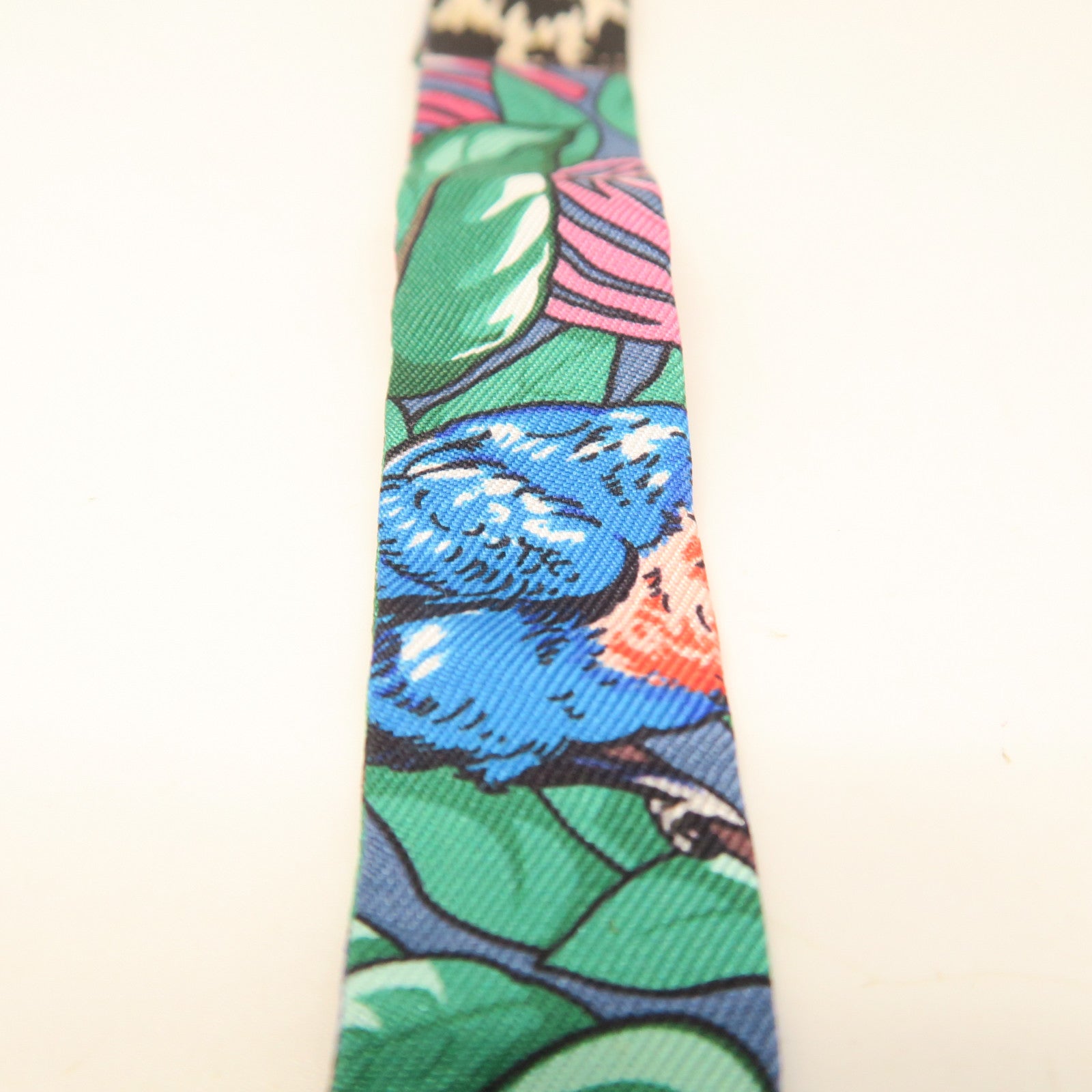 HERMES silk Twilly Doll scarf color