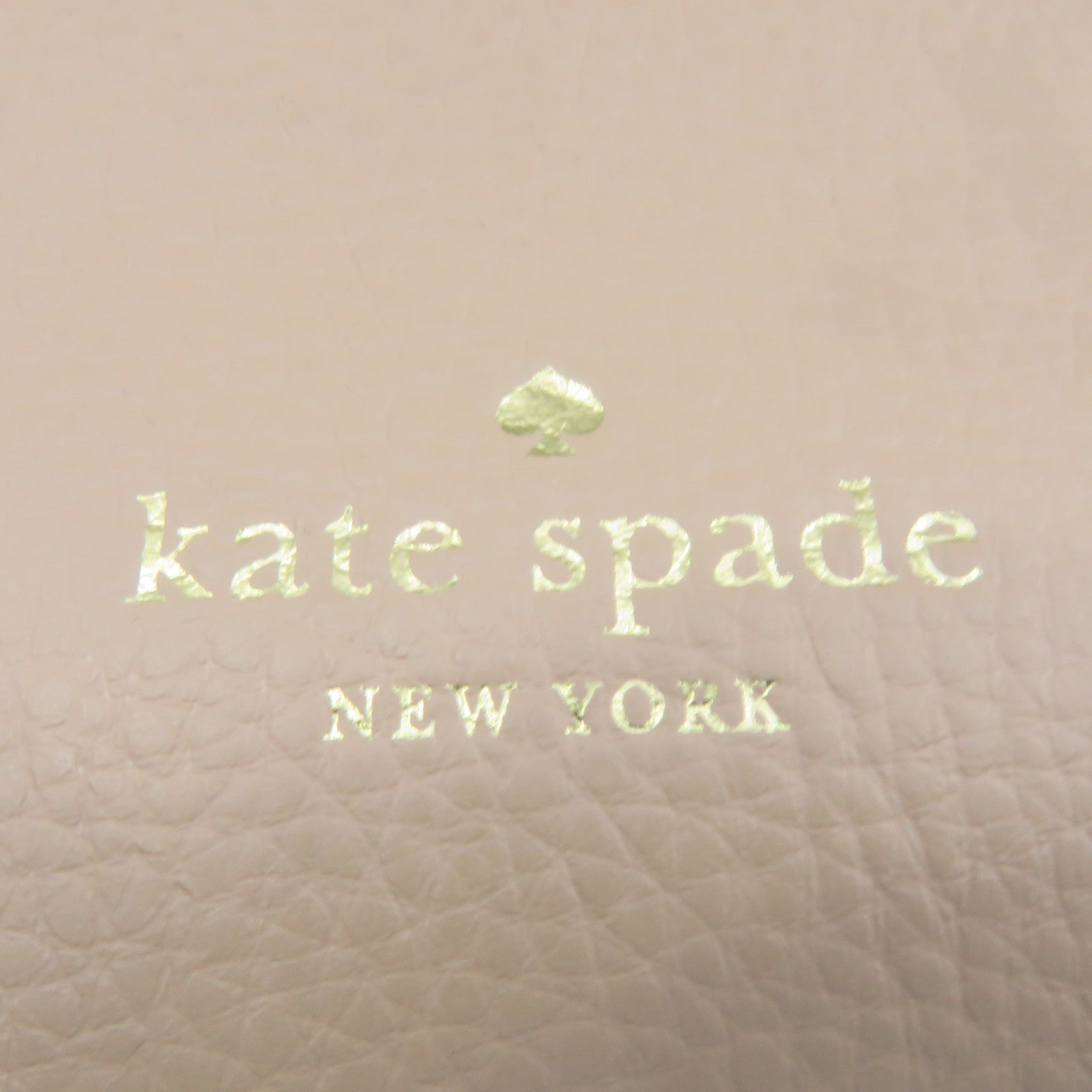 Kate Spade 牛皮皮革Tote Bag肩背袋裸色/红色