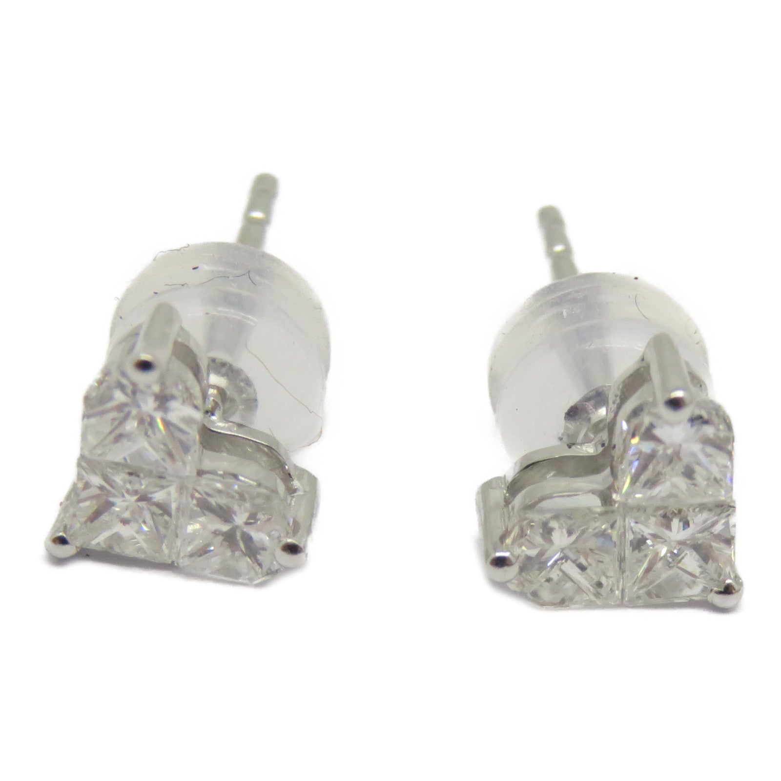 JEWELRY 【激減優惠】18K白金Diamond Earrings 0.54ct鑽石耳環