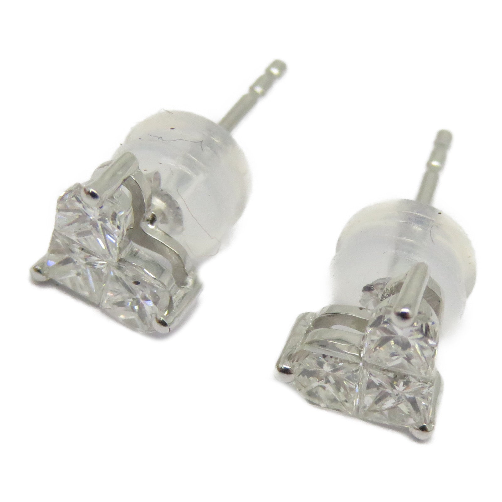 JEWELRY 【激減優惠】18K白金Diamond Earrings 0.54ct鑽石耳環
