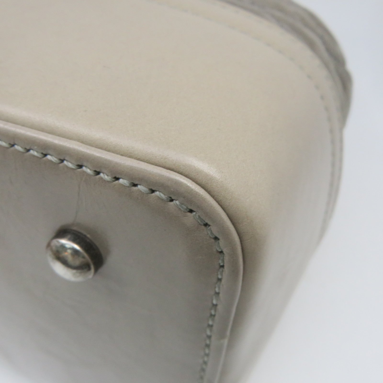 CHANEL [Sharp Reduction Offer] Lingge Cowhide Leather Chain Shoulder Silver Buckle Shoulder Bag Gray