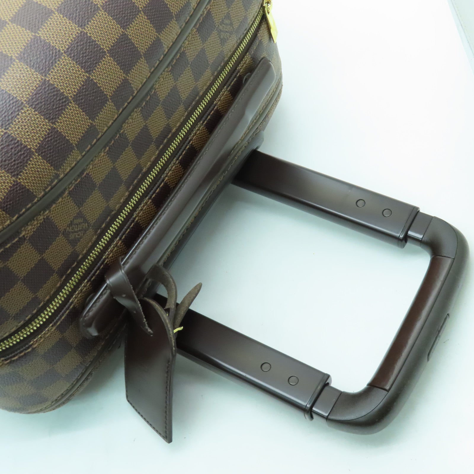 LOUIS VUITTON 【激減優惠】Damier Ebene Zephur Luggage金扣行李箱啡色
