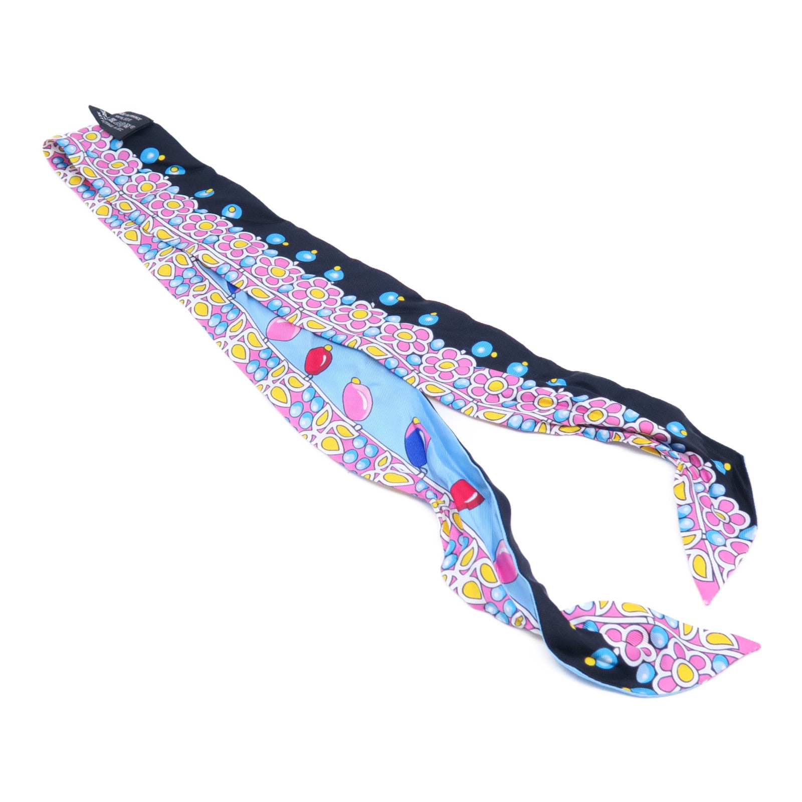 HERMES 絲質Twilly Scarf絲巾多色