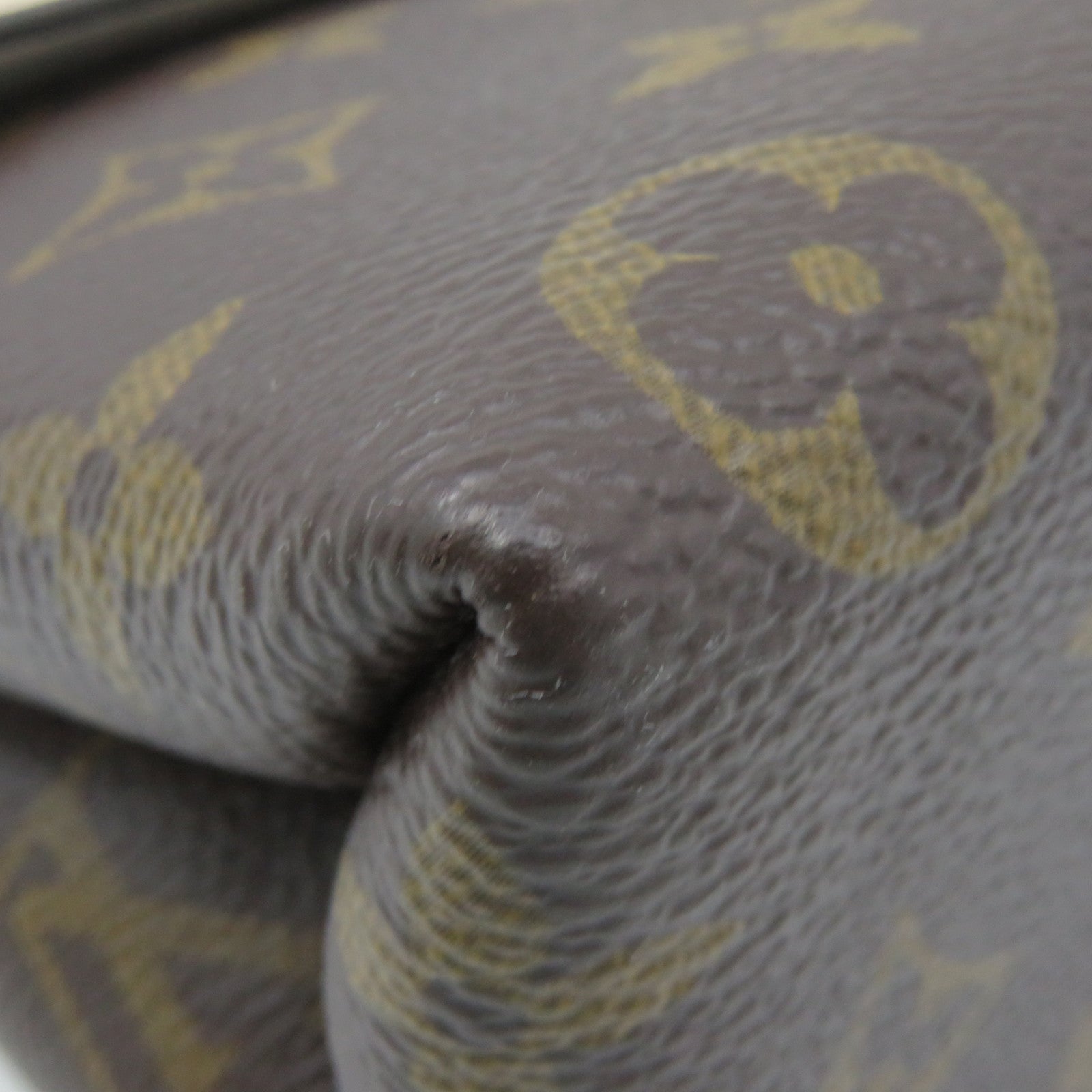 LOUIS VUITTON Monogram Locky BB金扣手挽肩背兩用袋啡色/米白色