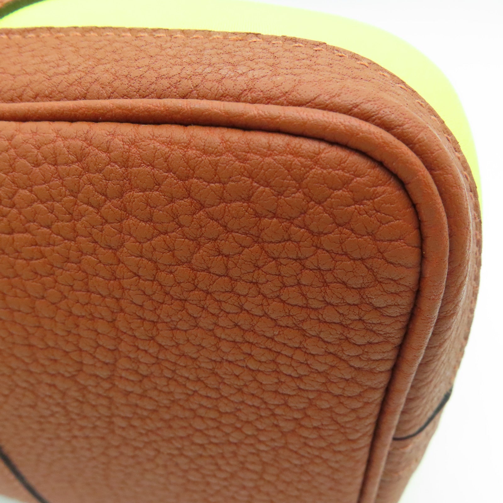 HERMES 【激减优惠】Toile帆布Garden Party TPM银扣手挽袋黄色/Jaune Citron/红铜色/Cuivre