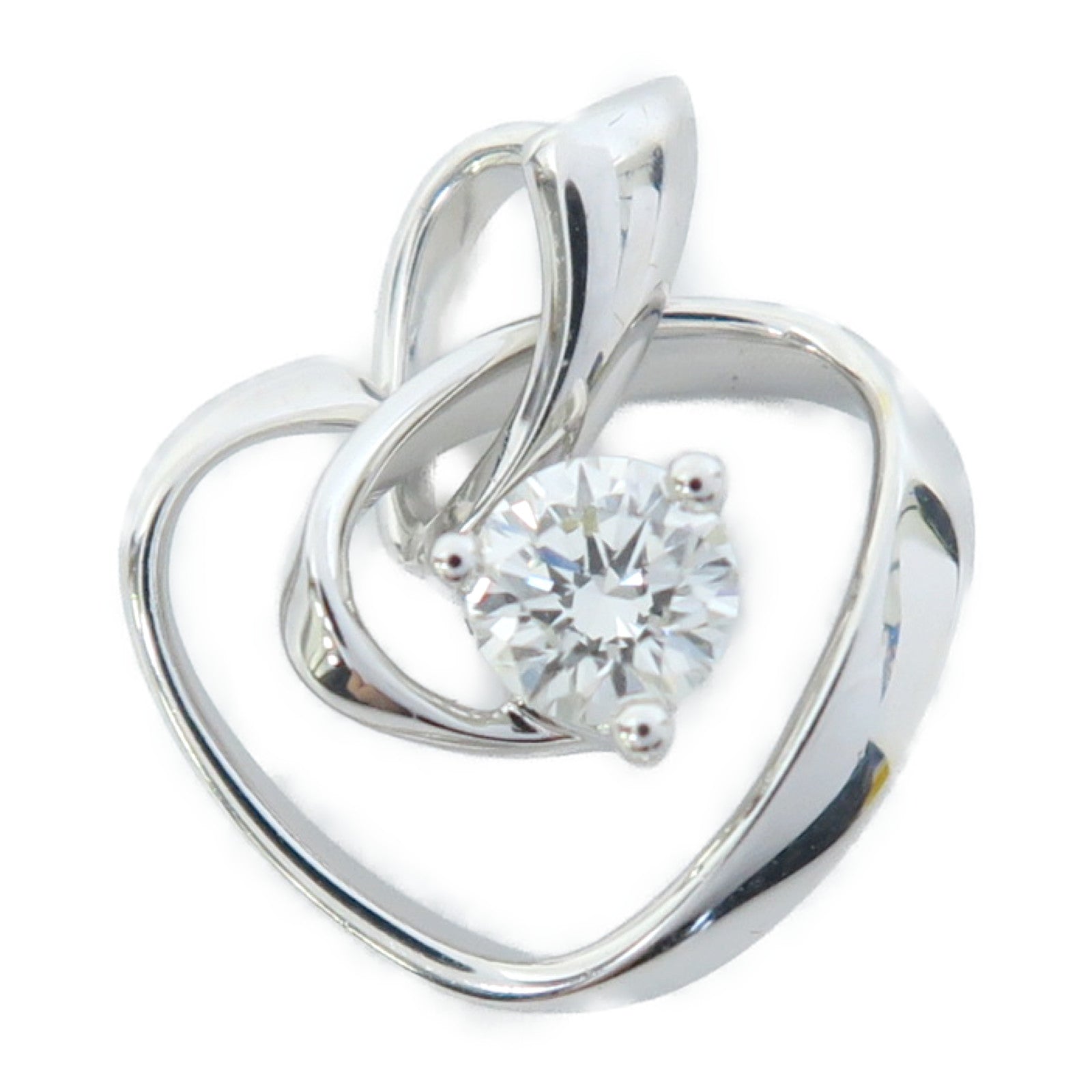 JEWELRY 18K白金Diamond Pendant Top 0.20ct鑽石吊墜