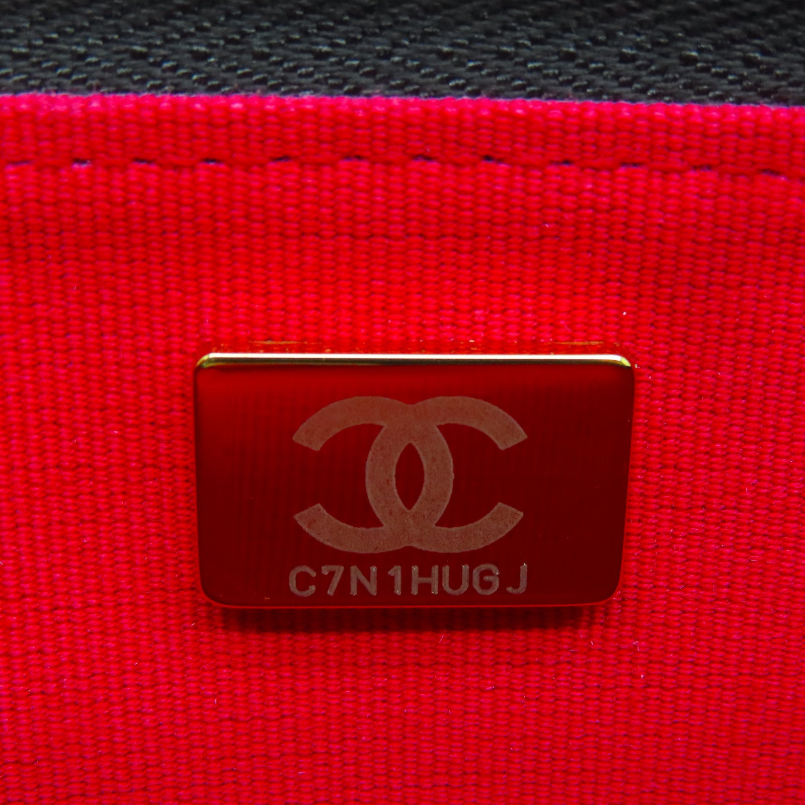 CHANEL 【激減優惠】菱格牛皮皮革Wallet On Chain/Heart CC Lock金扣鏈帶肩背袋黑色