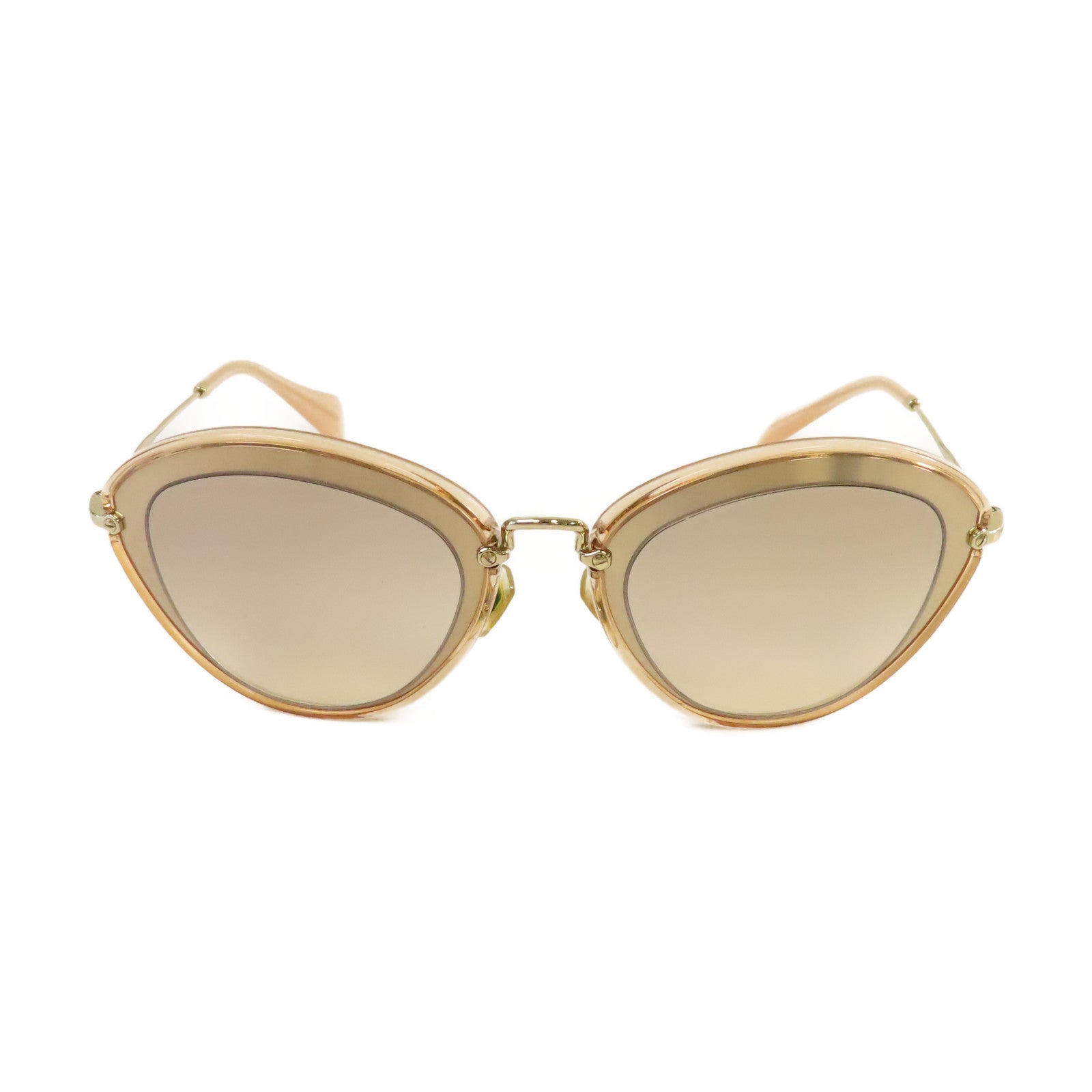 Miu Miu PVC/金屬Sunglasses太陽眼鏡粉紅色